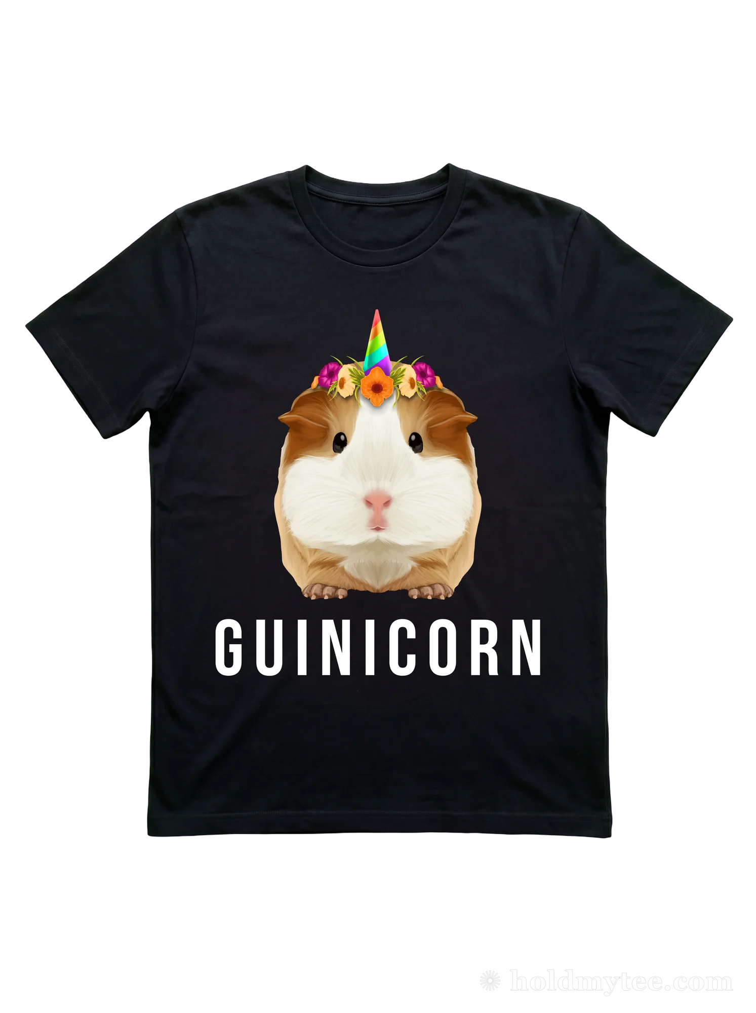 Guinicorn Shirt Guinea Pig Mom Flower Crown