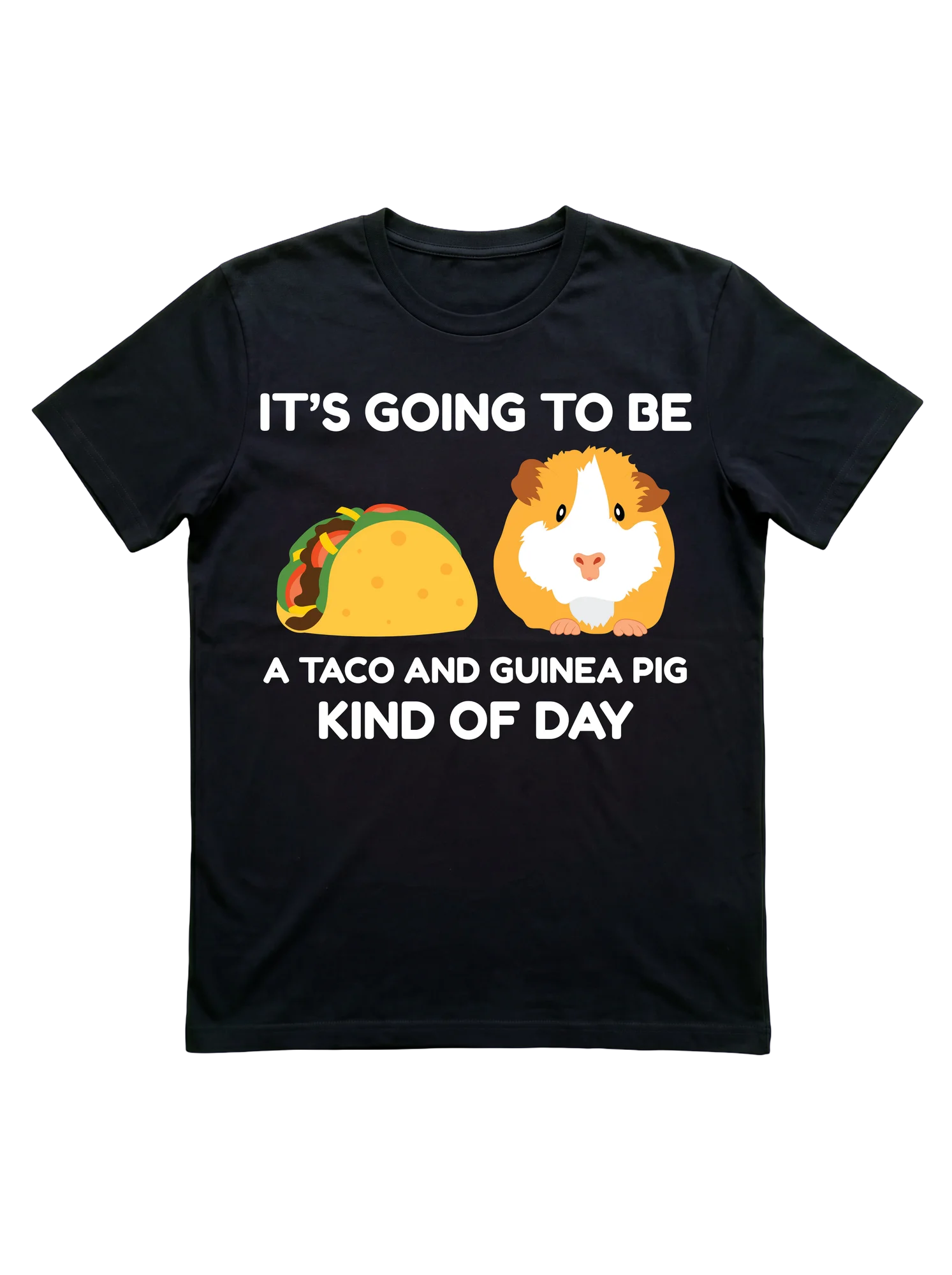 Whether you wheek for tacos or for cavies, this t-shirt covers both