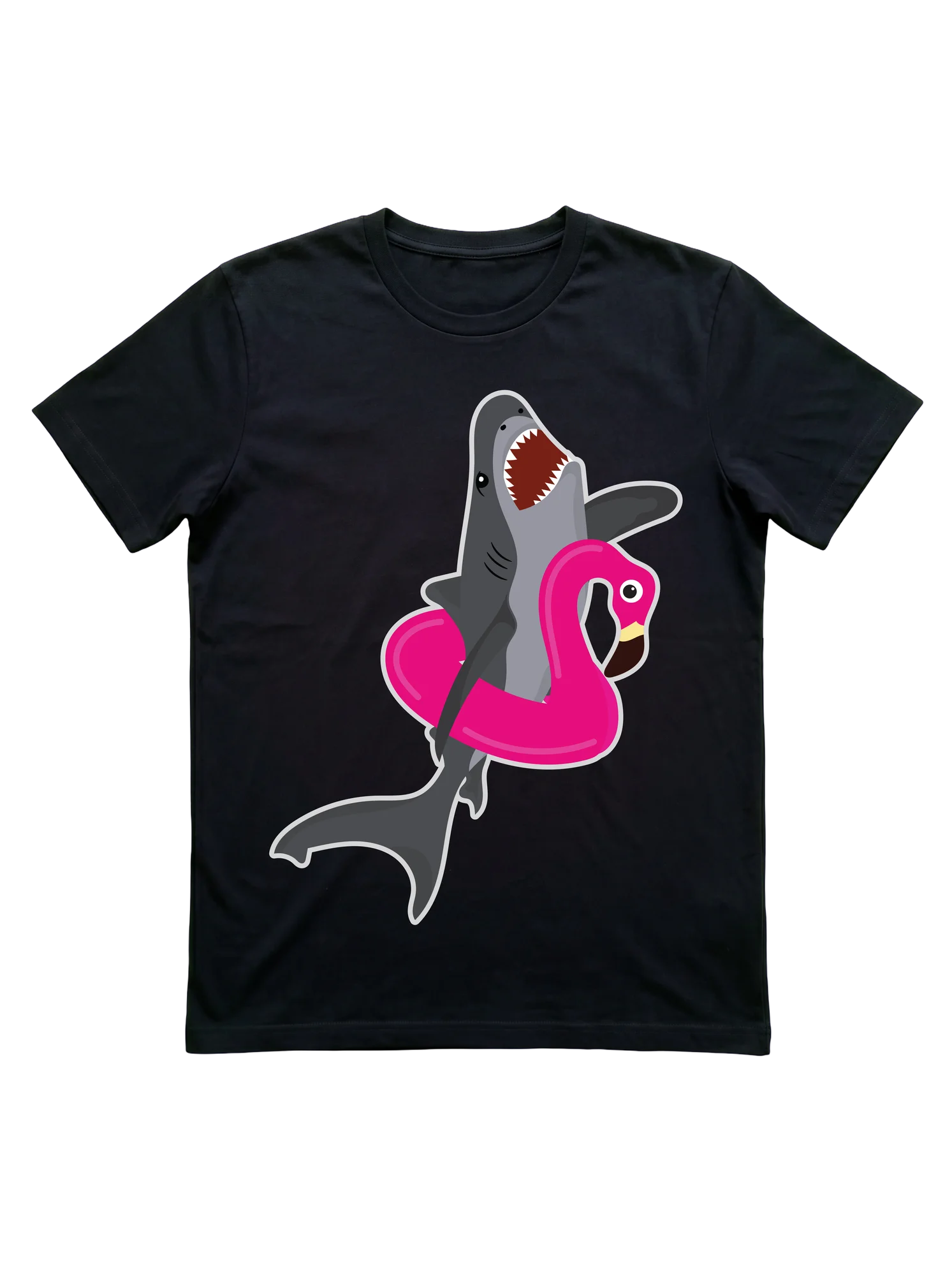 Pool Party Shark Shirt Flamingo Float Gift Kids