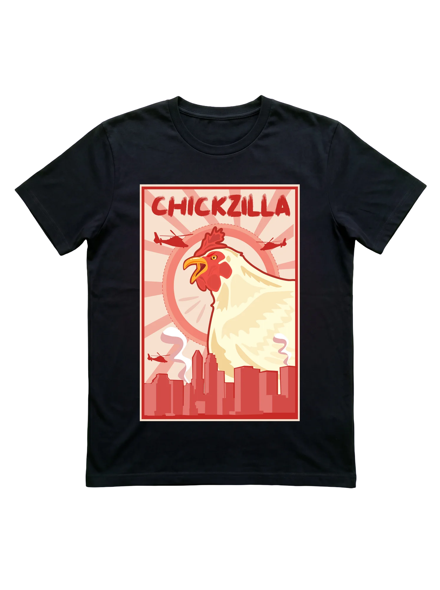 Chickzilla Giant Chicken T-Shirt for Kids