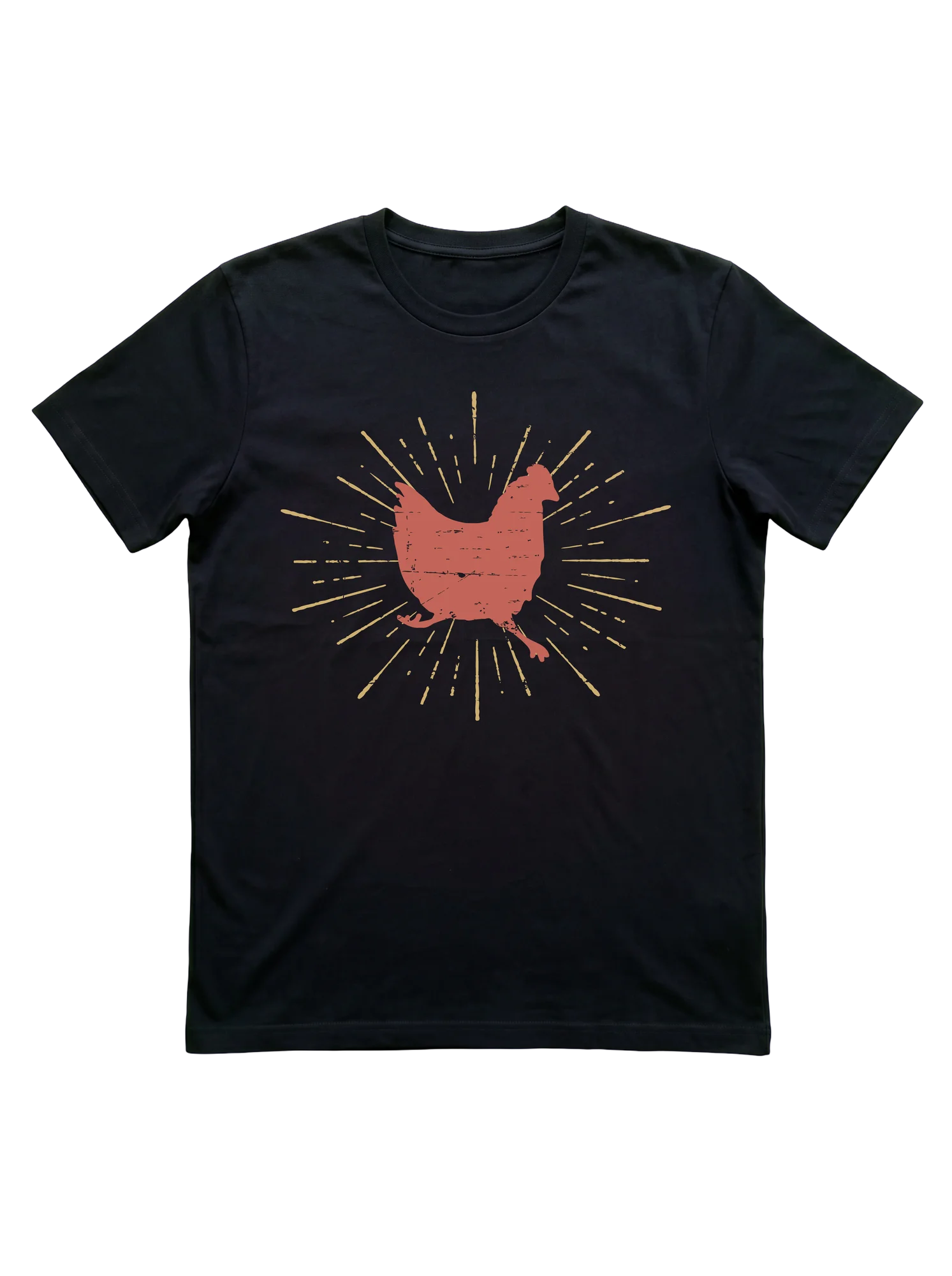 Running Chicken Poultry Farmer Shirt Hen Farm Farming