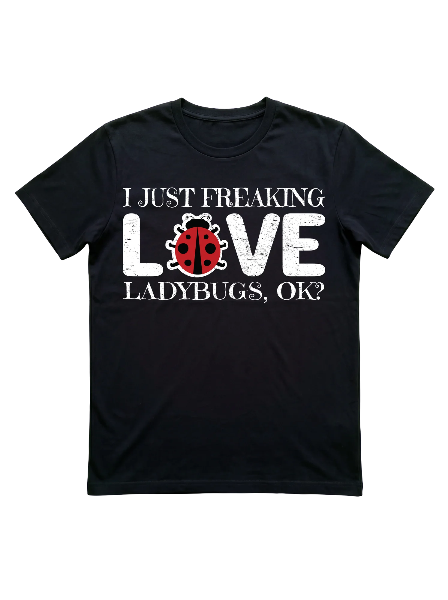 Whether you garden quietly or announce the ladybug love loudly, this shirt picks a side