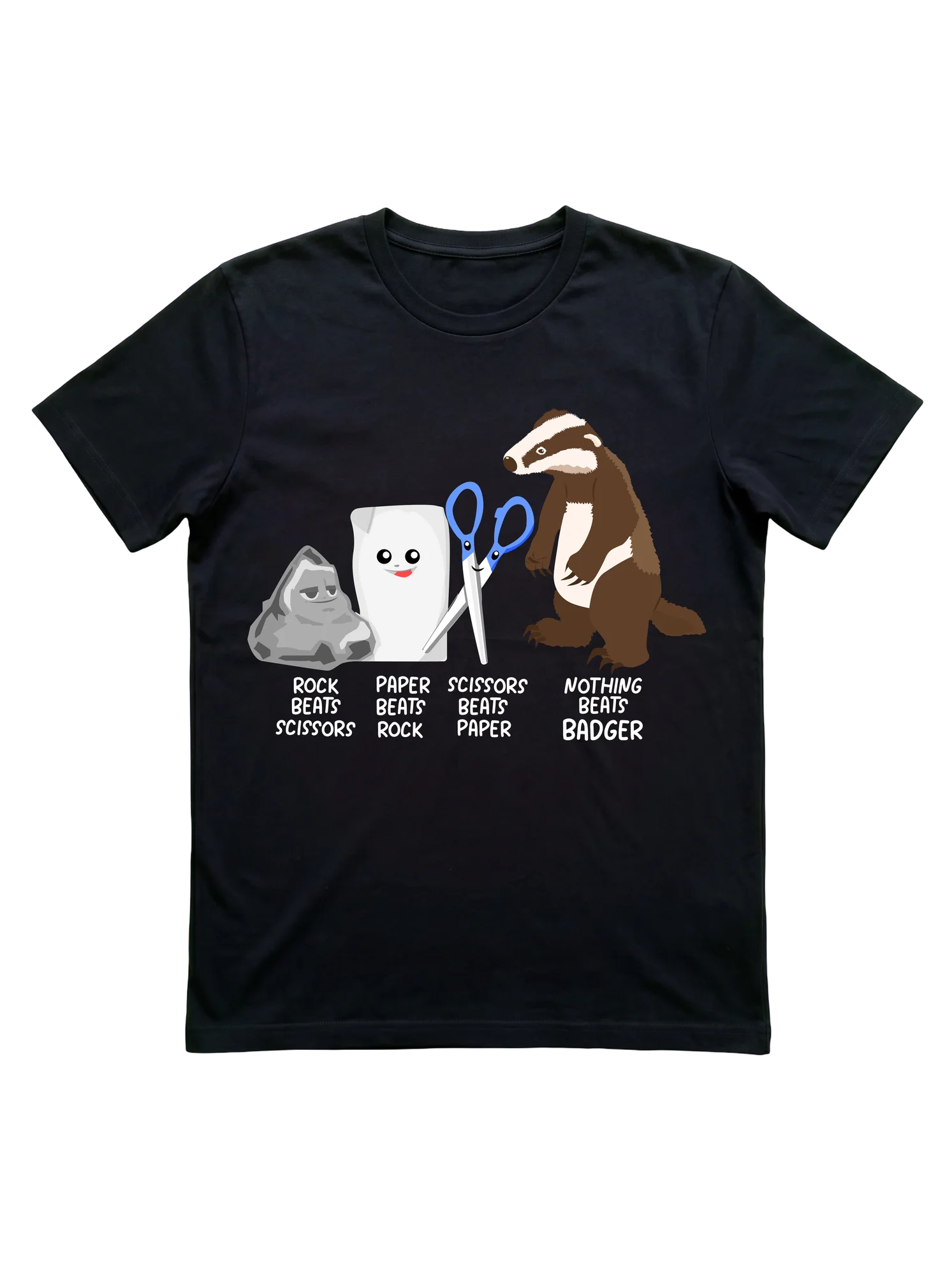 Kids Nothing Beats Badger Animal Clothing Apparel Gift