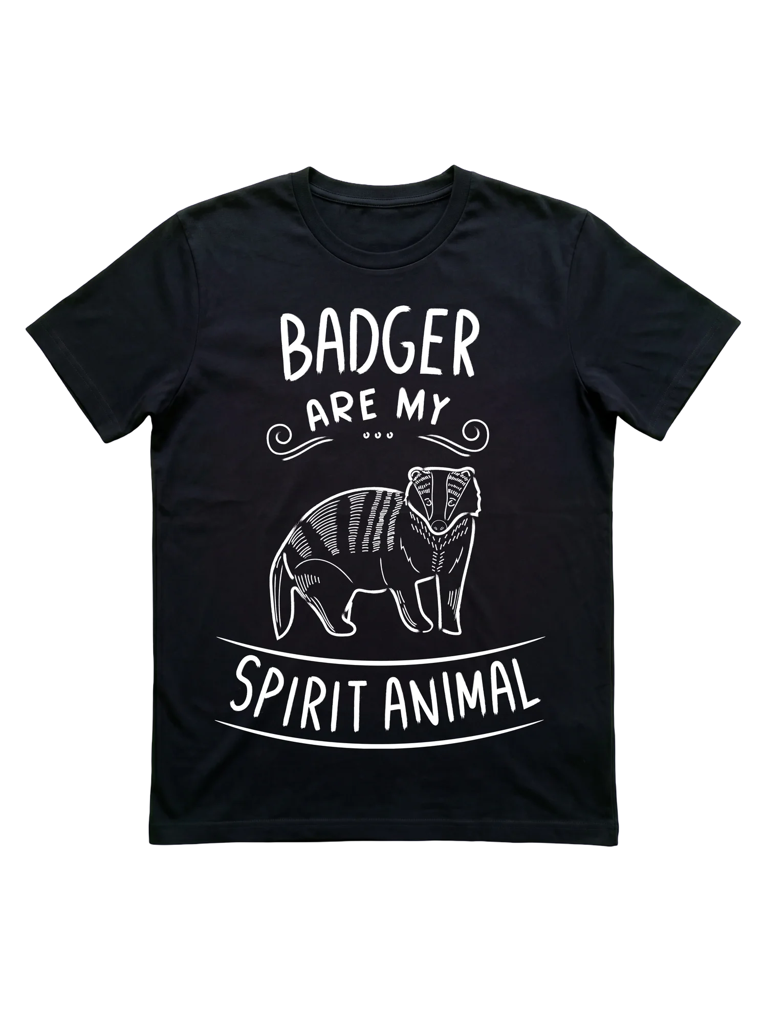 Badger Spirit Animal T-Shirt for Wildlife Lovers