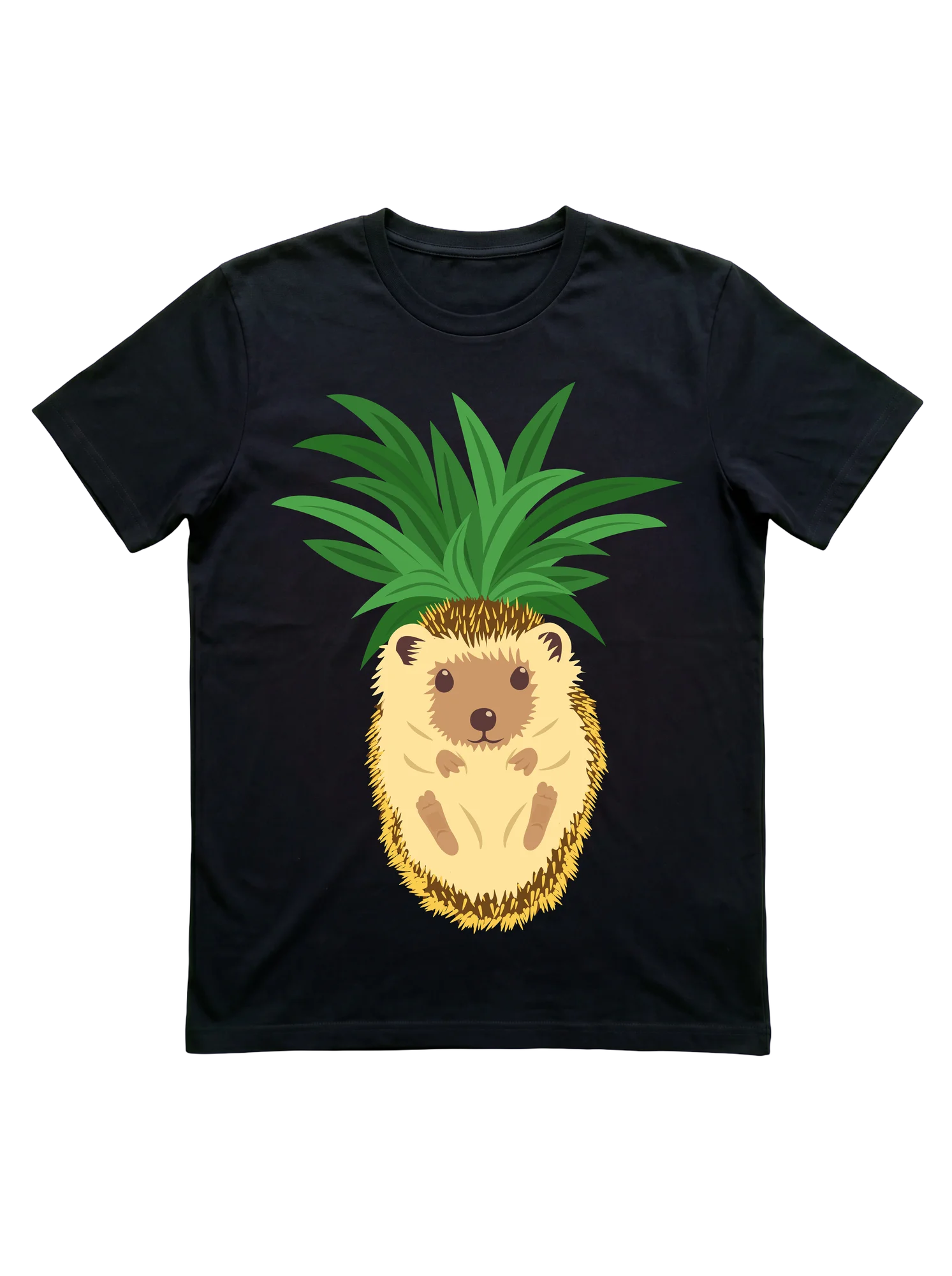 The hedgehog-as-pineapple t-shirt turns whimsy into one image