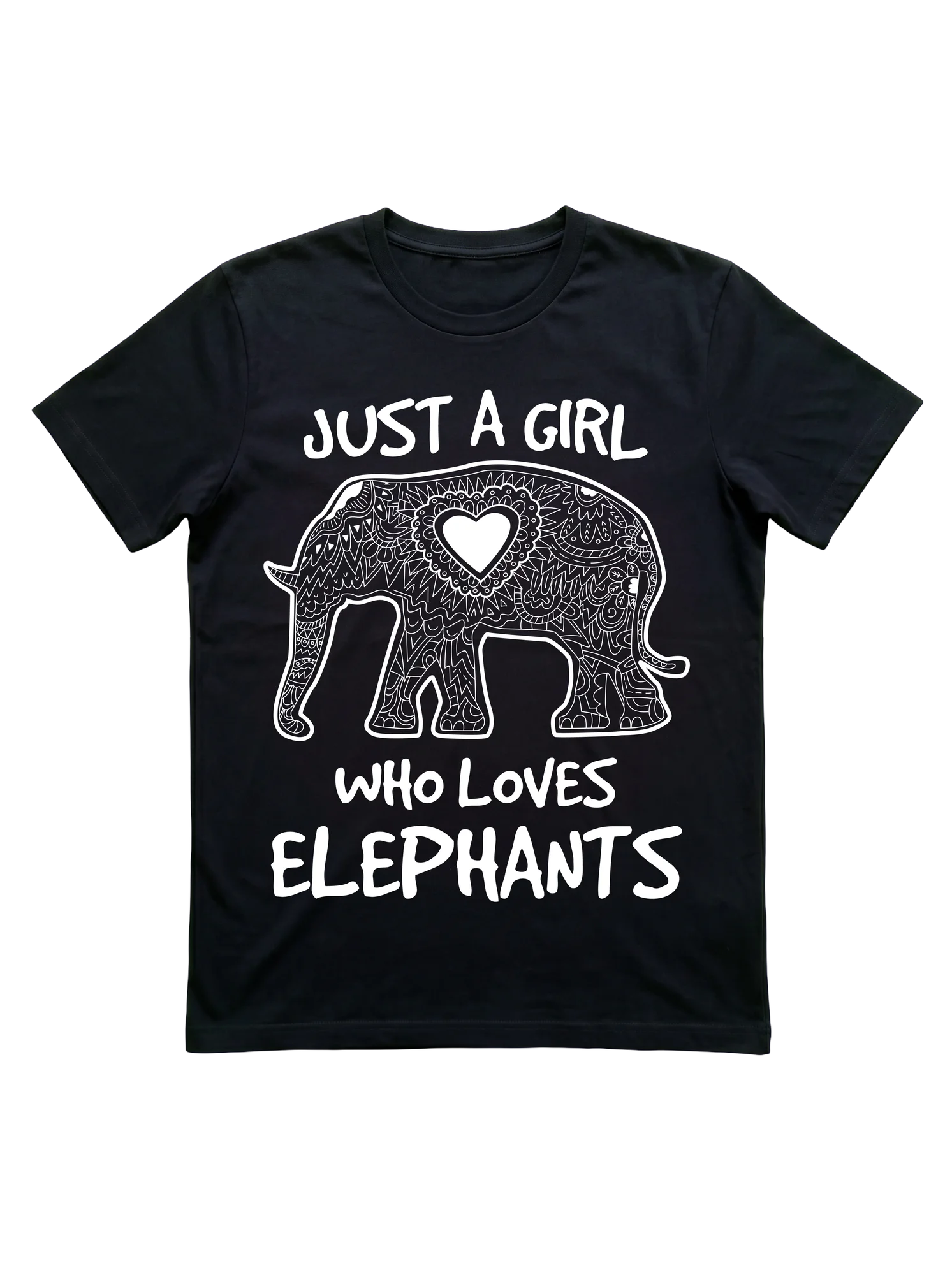 Show your gentle-giant affection with a mandala elephant t-shirt