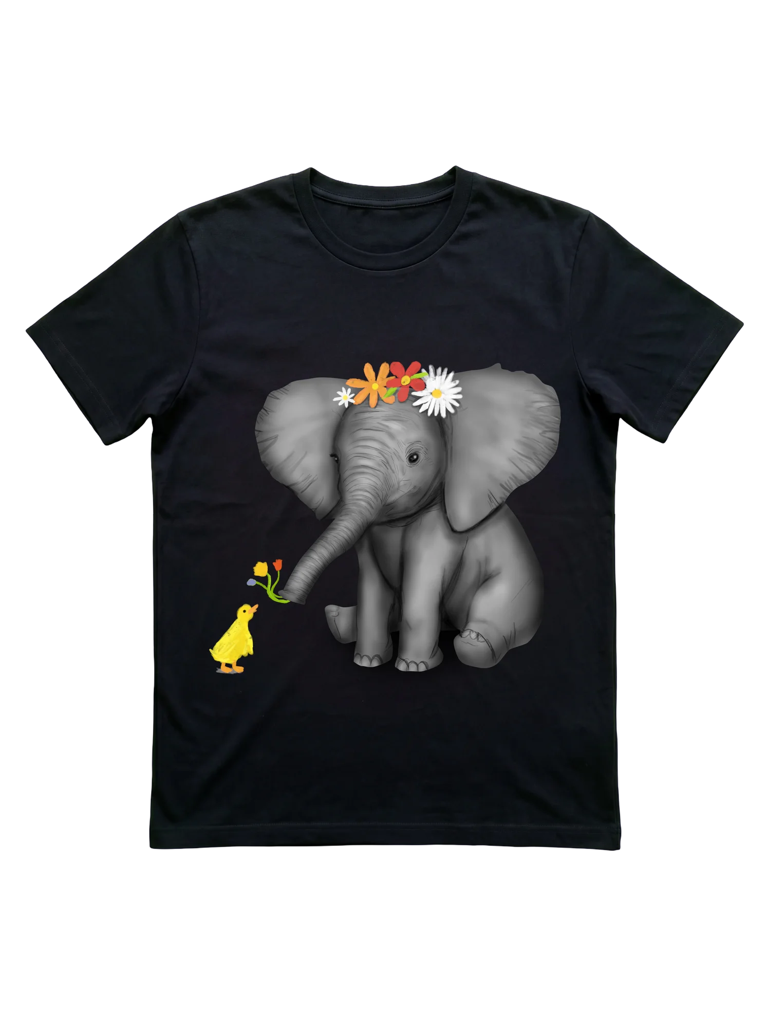 Looking for a baby elephant t-shirt that signals gentle-giant affection without a word?