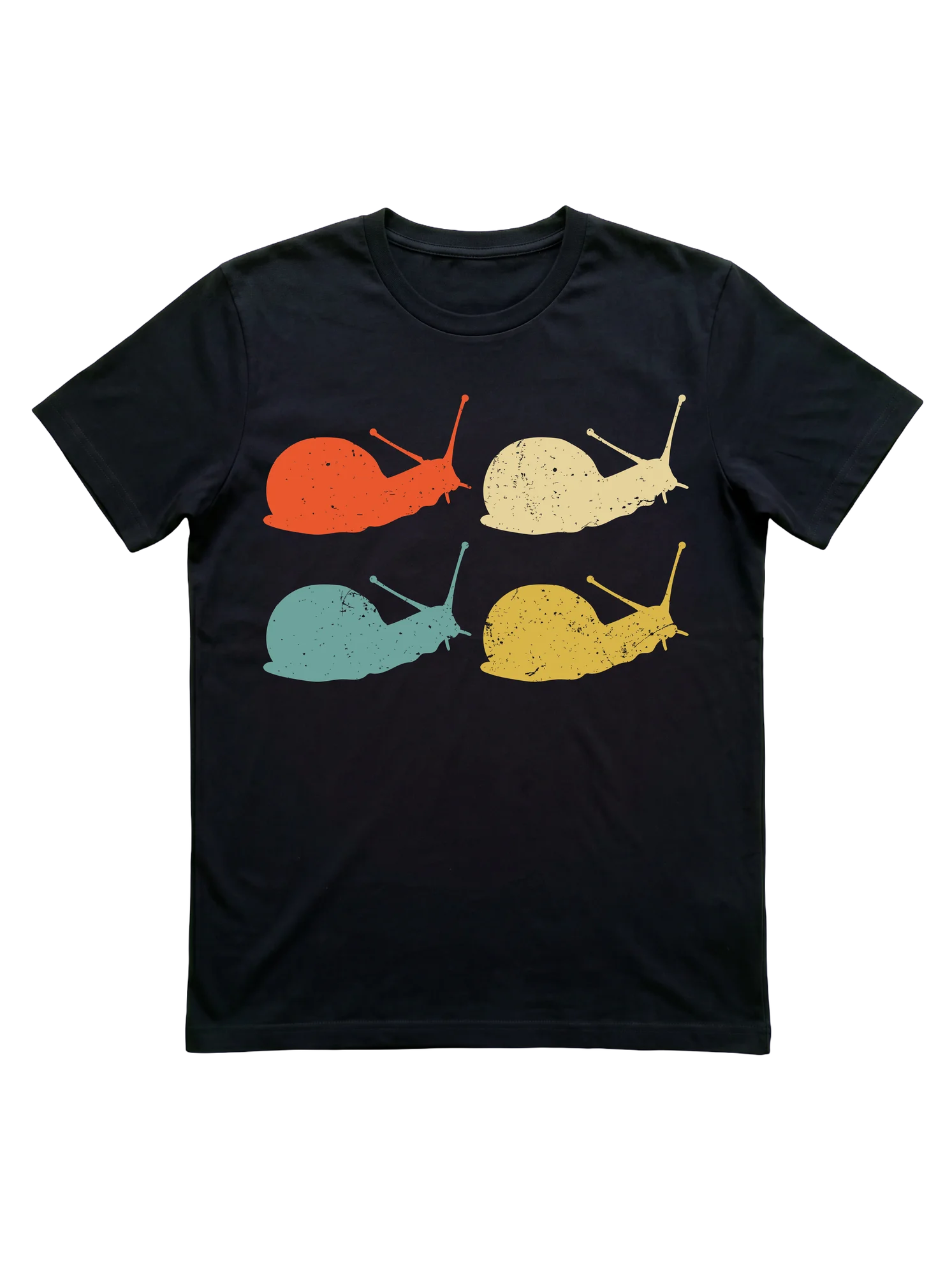 70s 80s Vintage Snail Art Slug Clothes Retro