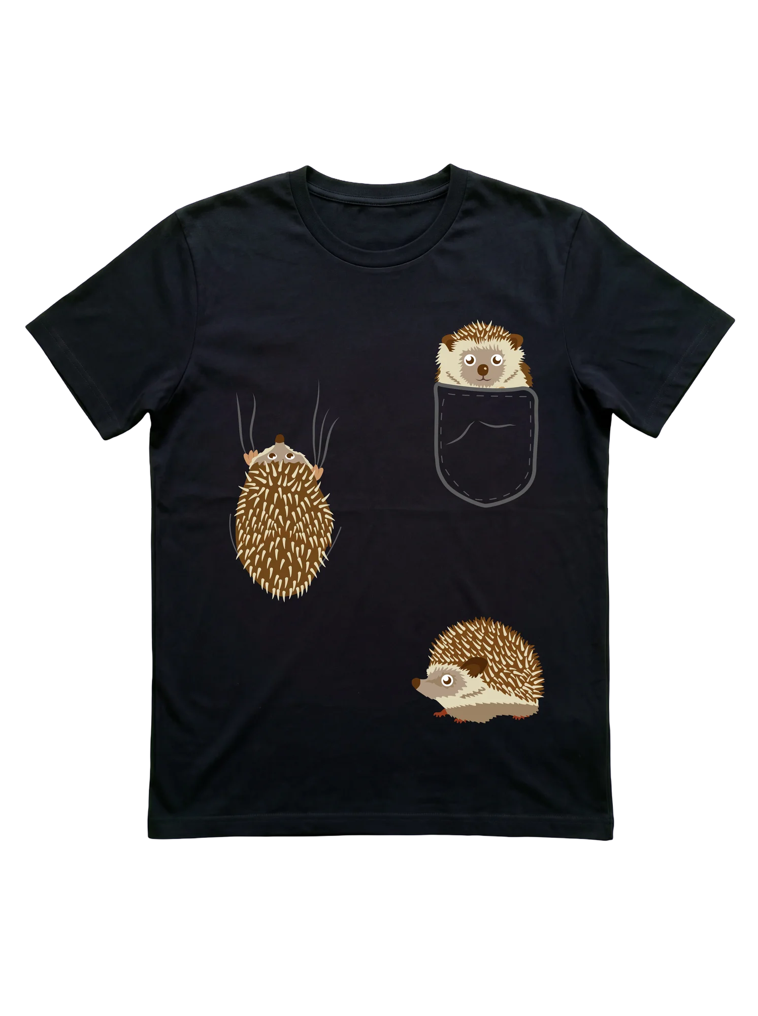Whether you carry one hedgie or three, this t-shirt covers them all