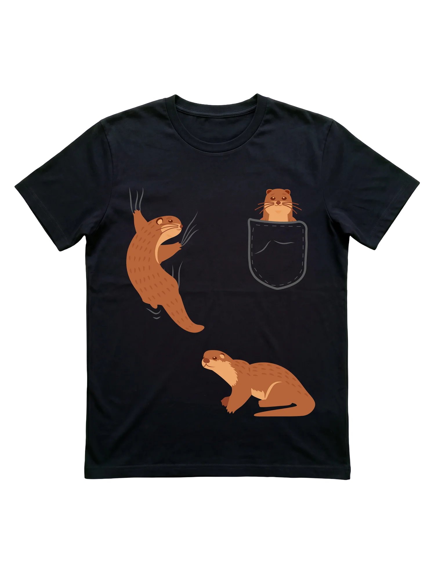 Kids Sea Otter Sliding Tee for Young Wildlife Lovers