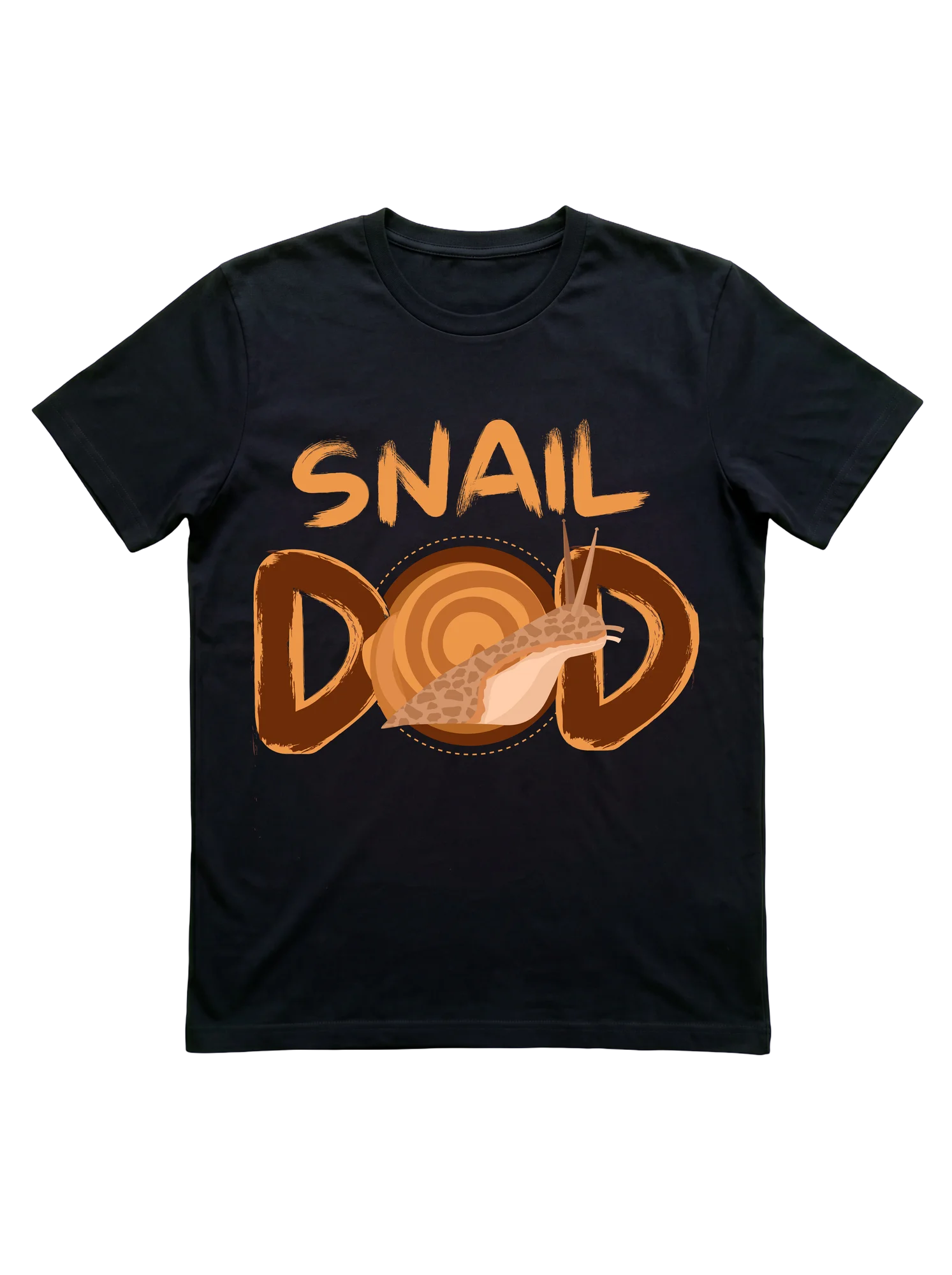 Snail Dad T-Shirt for the Gastropod-Keeping Father