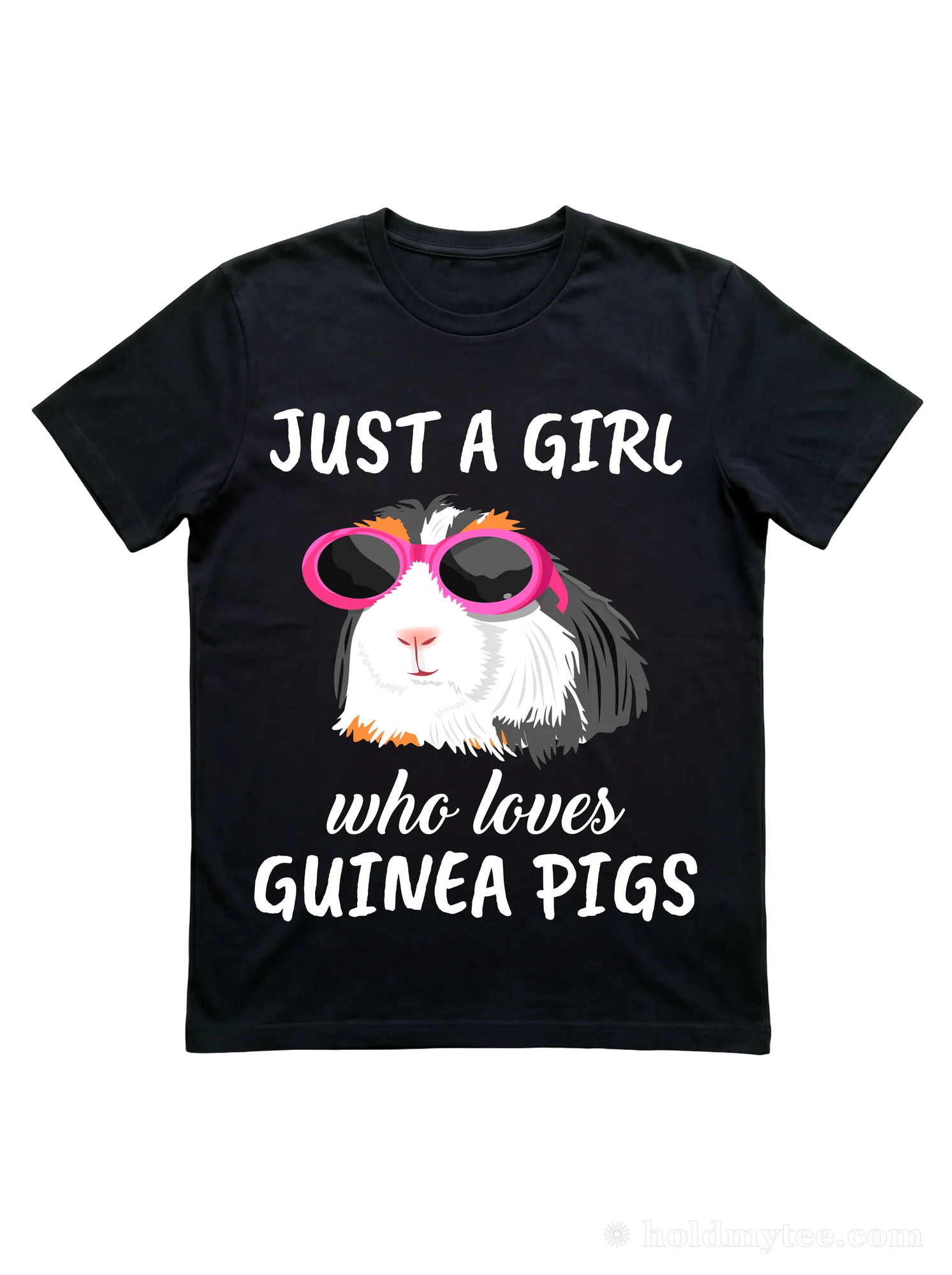 Whether you're hand-feeding parsley or running the cavy meetup, this guinea pig t-shirt leads with identity
