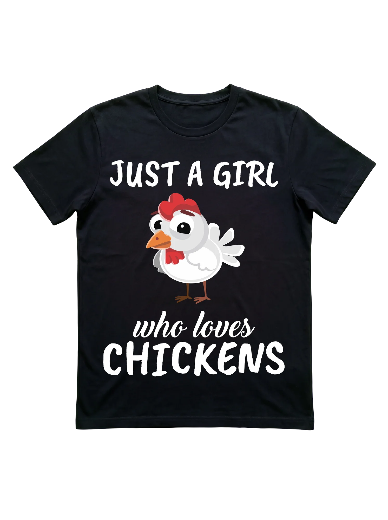 Just a Girl Who Loves Chickens Shirt, Gift for Hen Moms