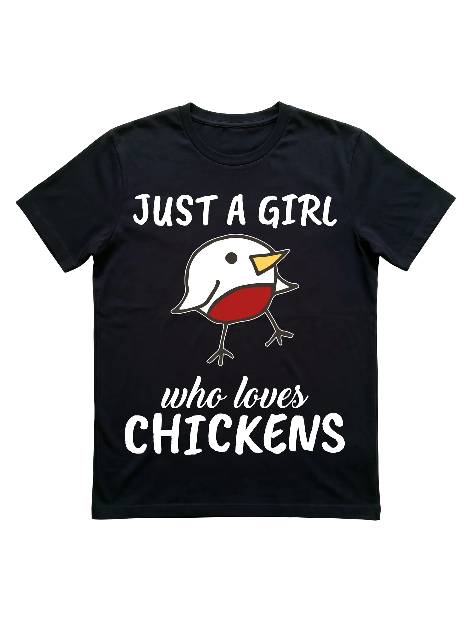 Just Girl Who Loves Chickens Clothes Outfit Gift