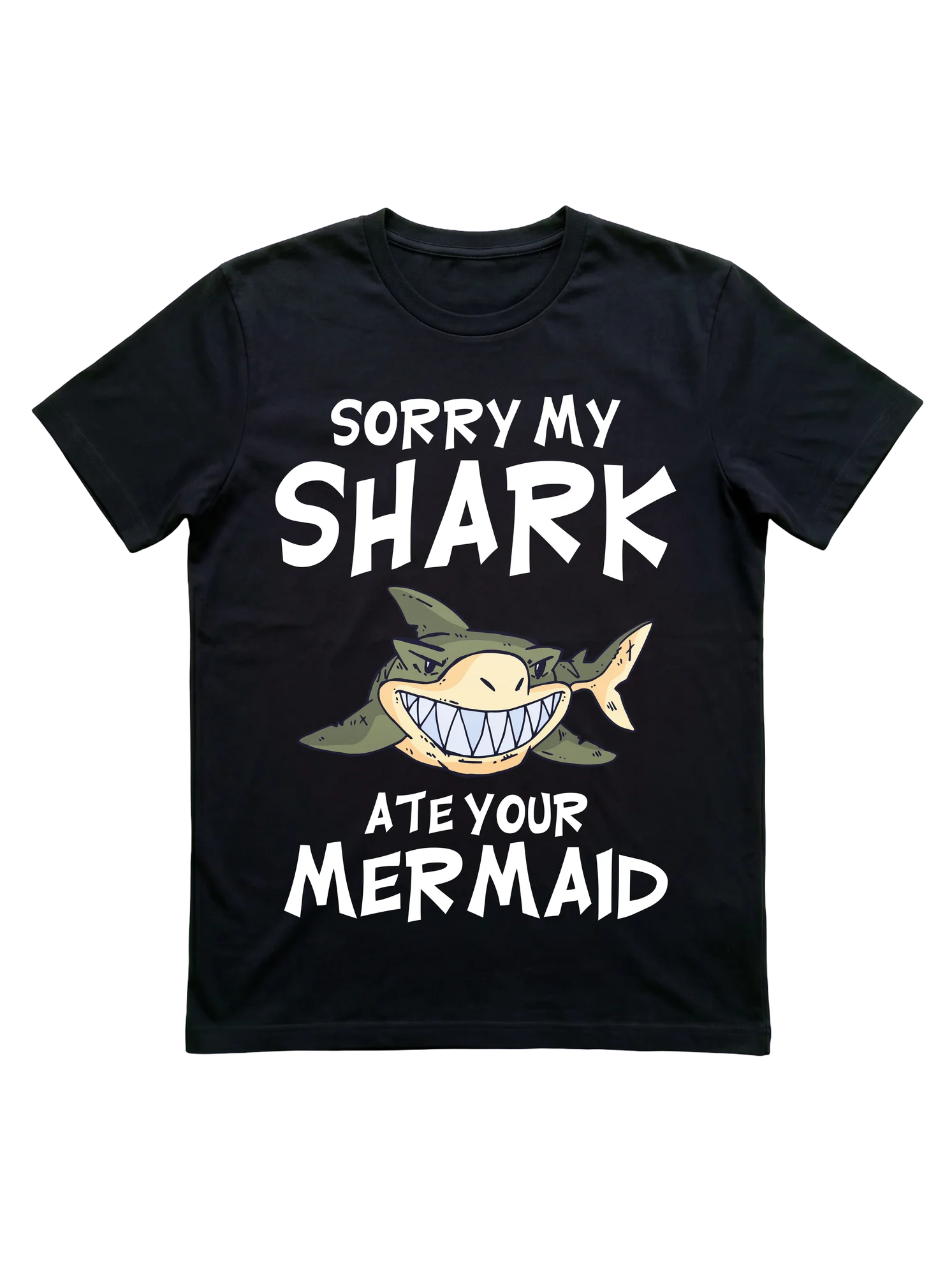 Sorry My Shark Ate Your Mermaid: Funny T-Shirt for Kids