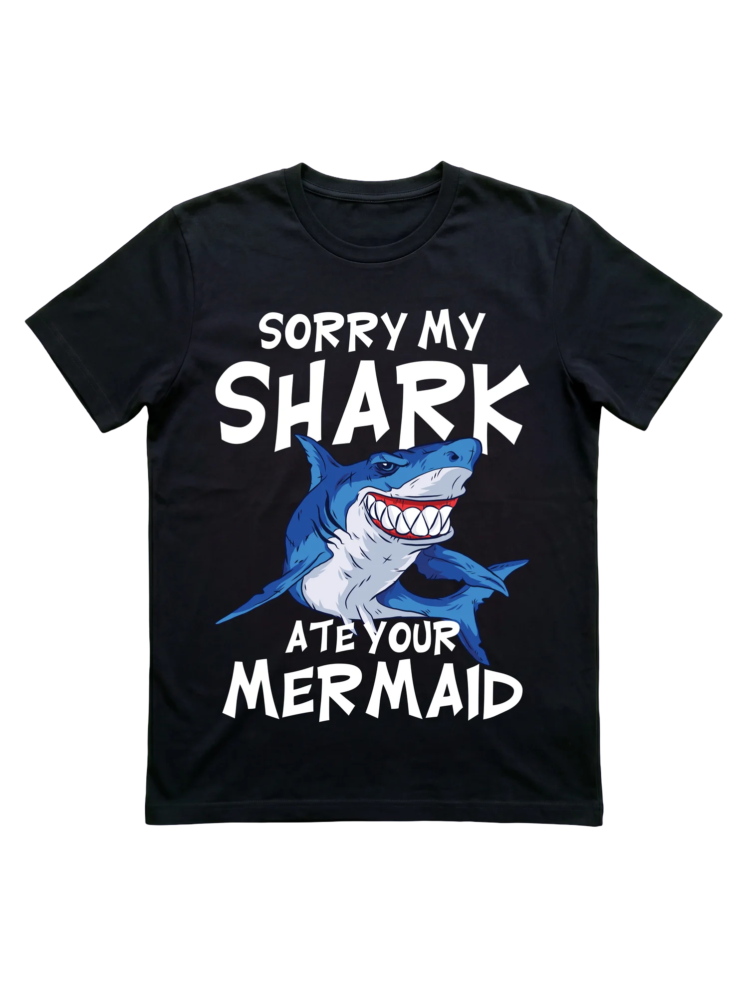 Sorry My Shark Ate Your Mermaid Shirt for Kids