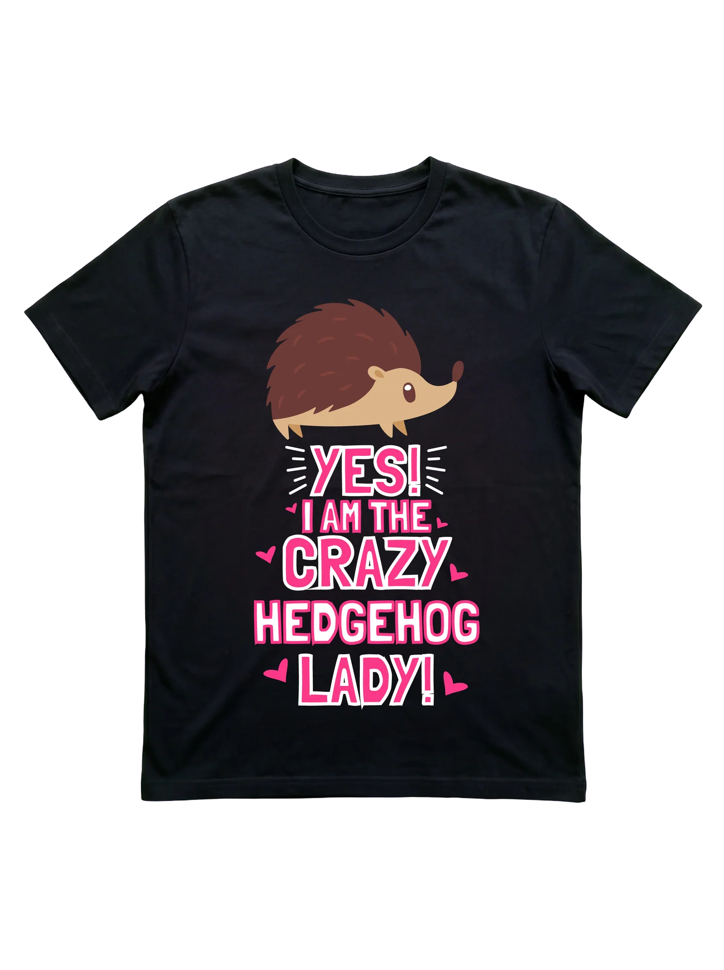 Hedgehog Lady T-Shirt That Says It Out Loud