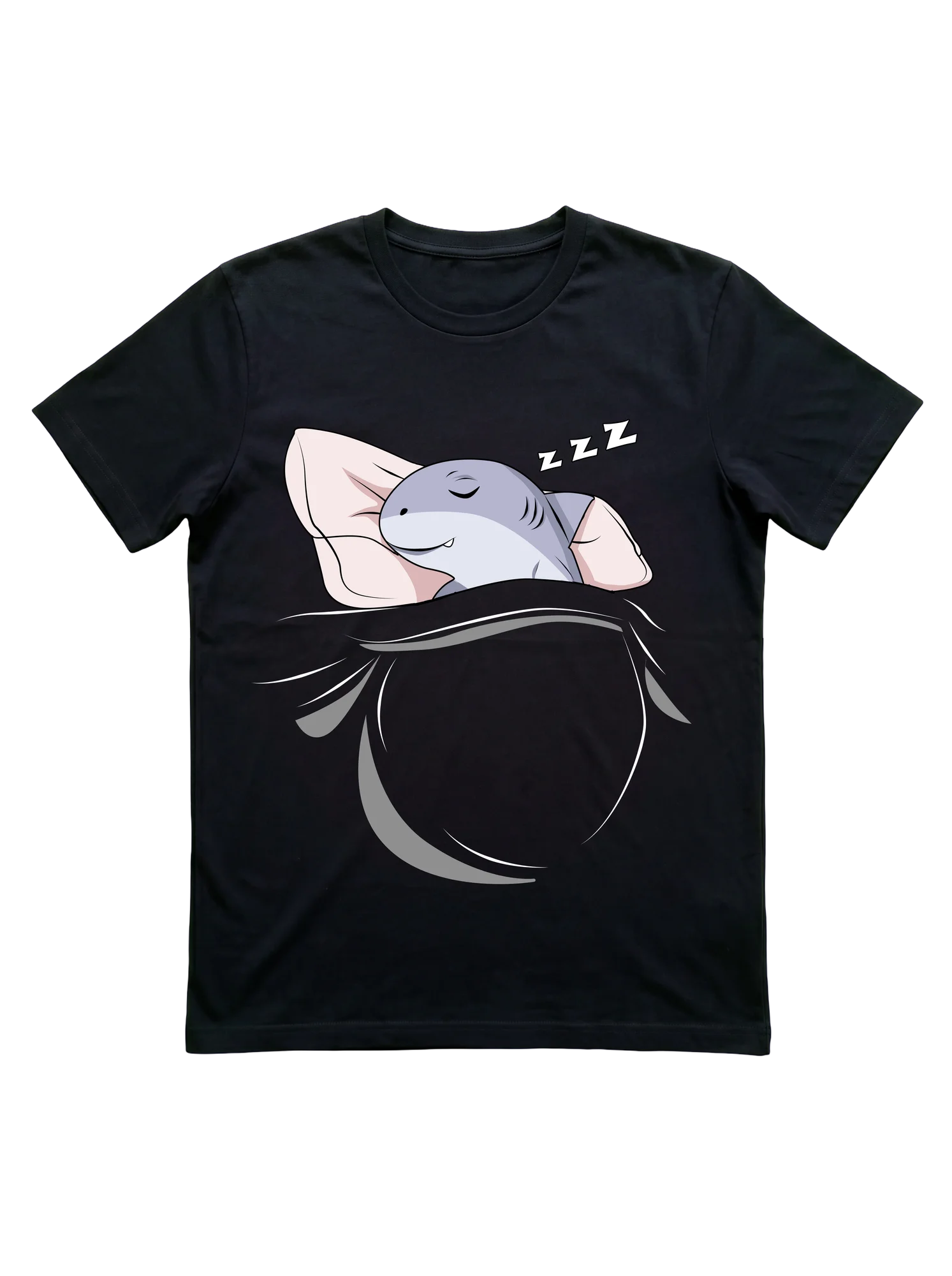 Sleeping Shark Pajama T Shirt Ocean Lovers