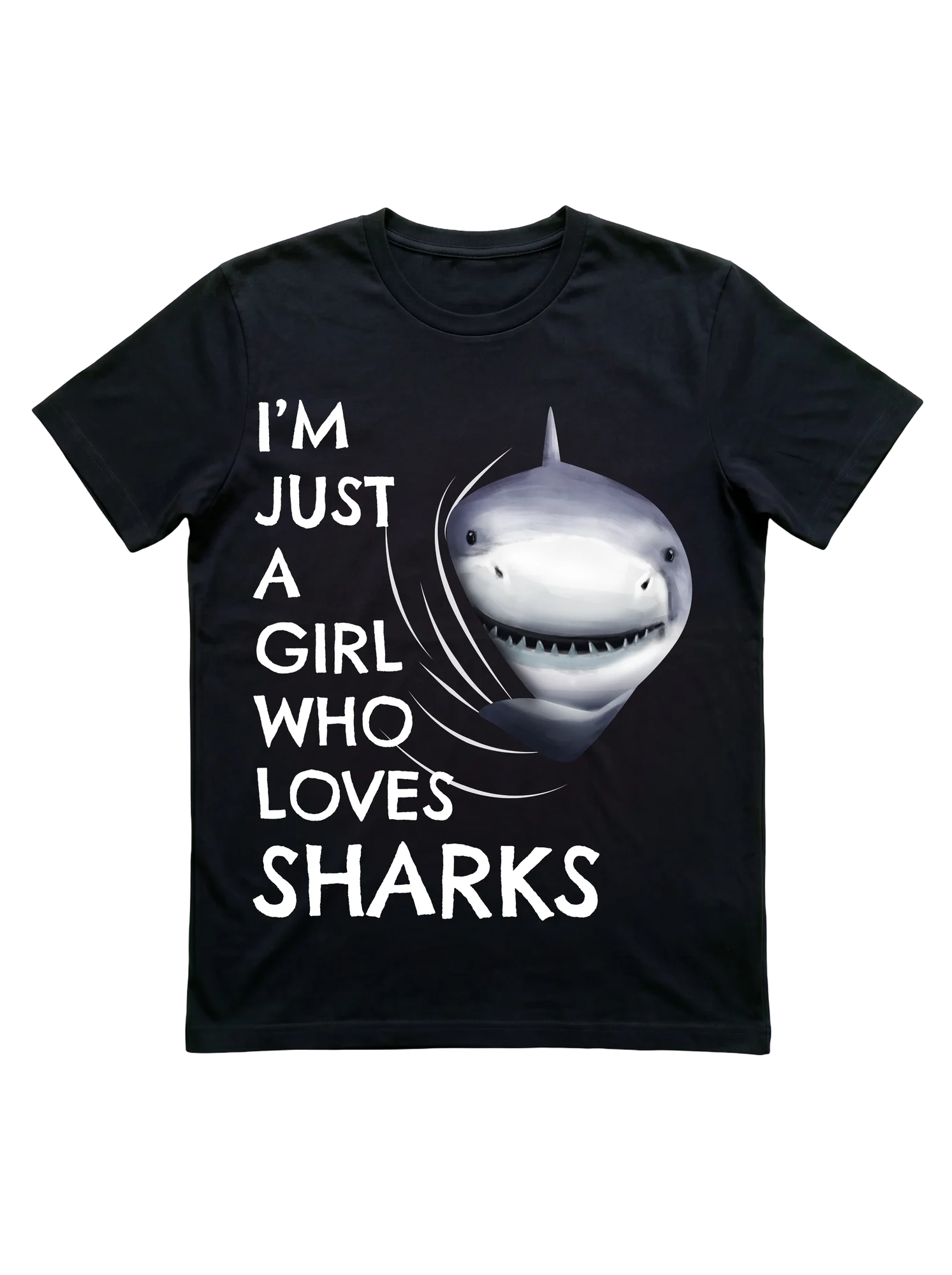 Just a Girl Who Loves Sharks Outfit Gift for Women