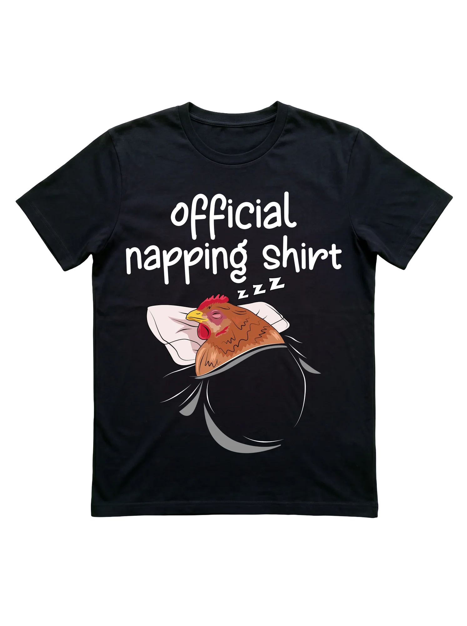 Sleeping Chicken Pajama Shirt for Hen Moms