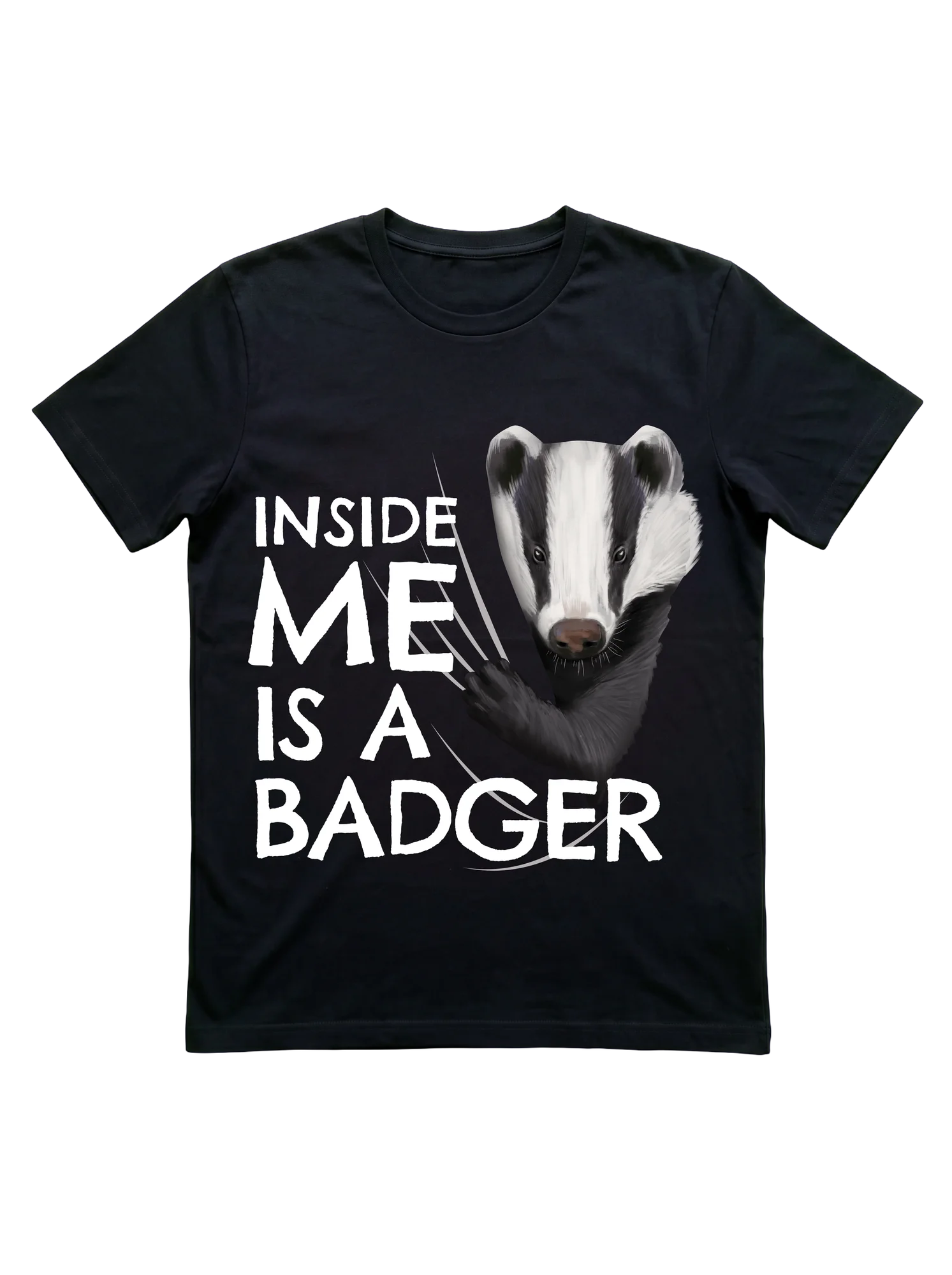 Inside Me Is a Badger Shirt for Wildlife Lovers