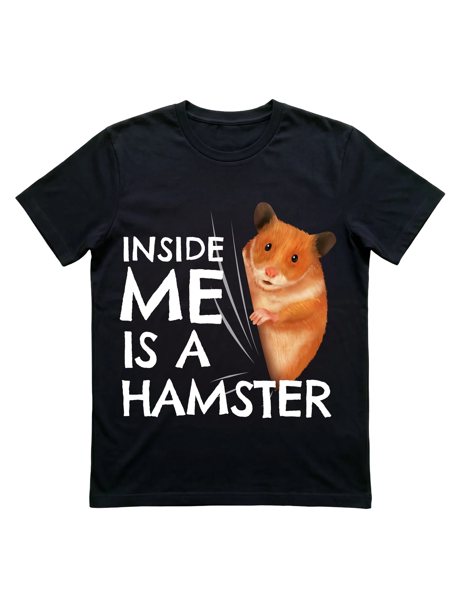 Is there a hamster clawing through your t-shirt right now?