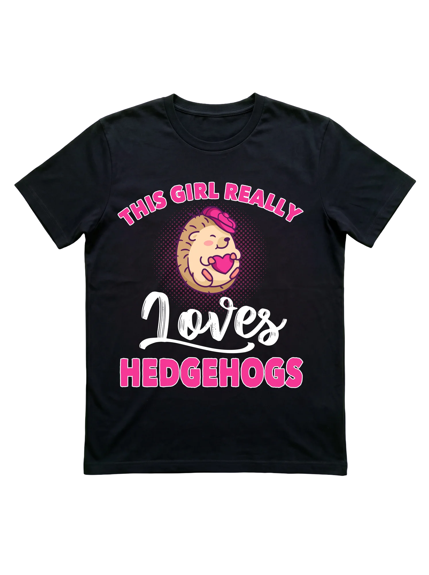 This Girl Really Loves Hedgehogs T-Shirt for Women