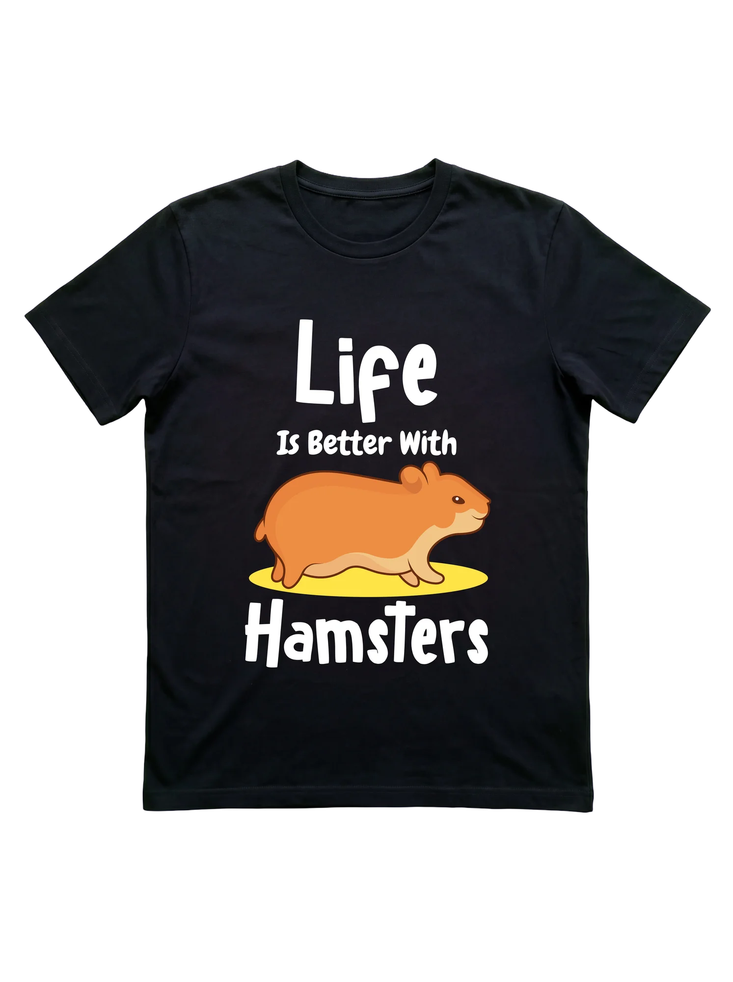 Life Is Better With Hamsters Tee for Pet Lovers