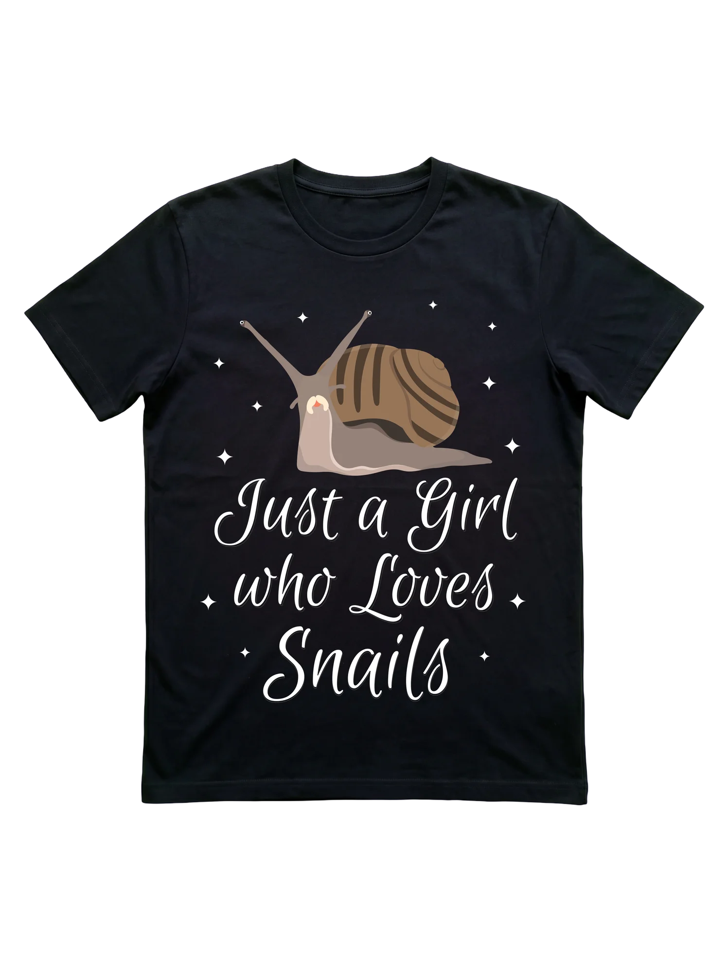 Just Girl Who Loves Snails Cute Slug Gift