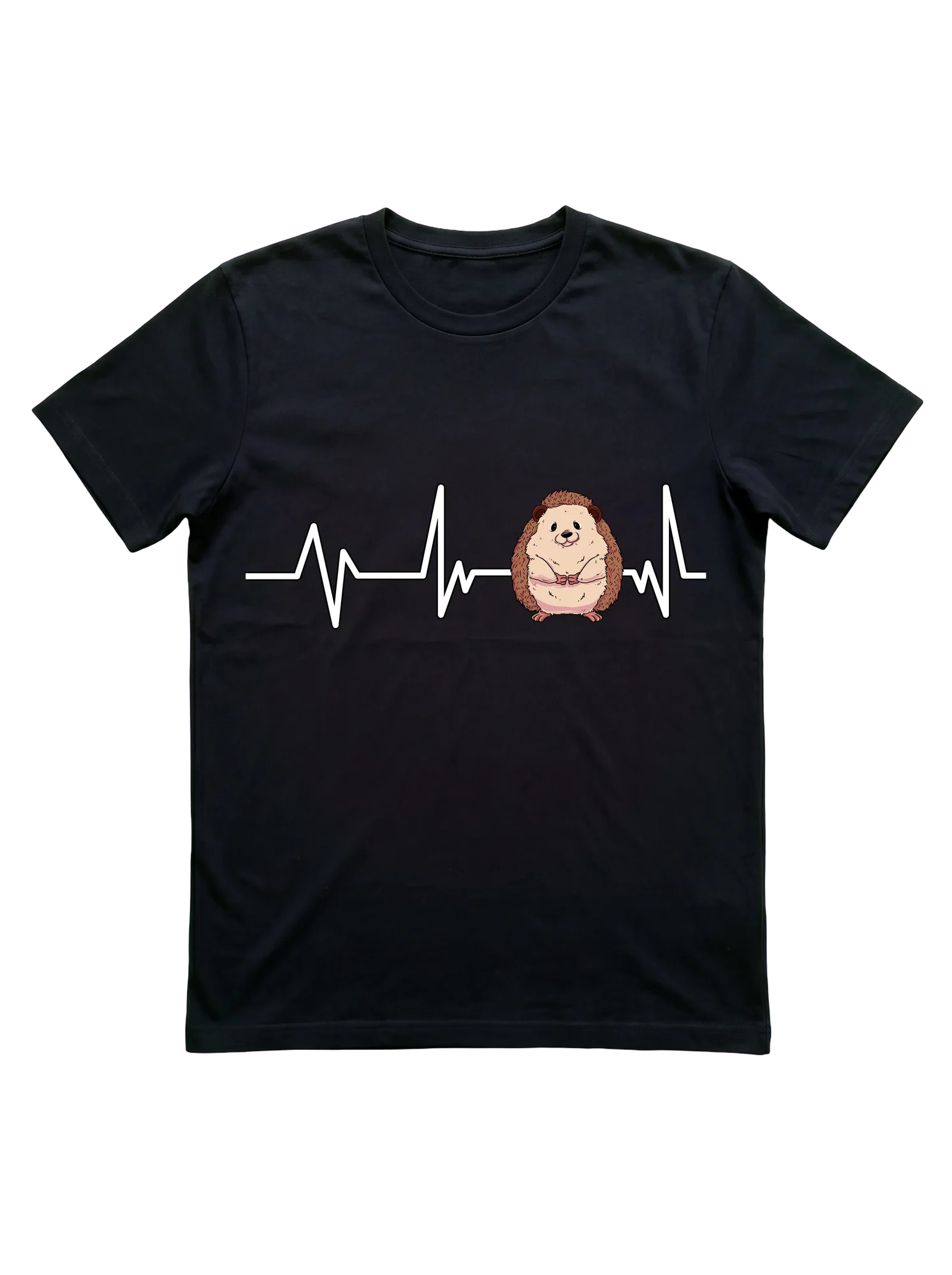 Hedgehog Heartbeat T-Shirt for Pet Lovers and Gifters