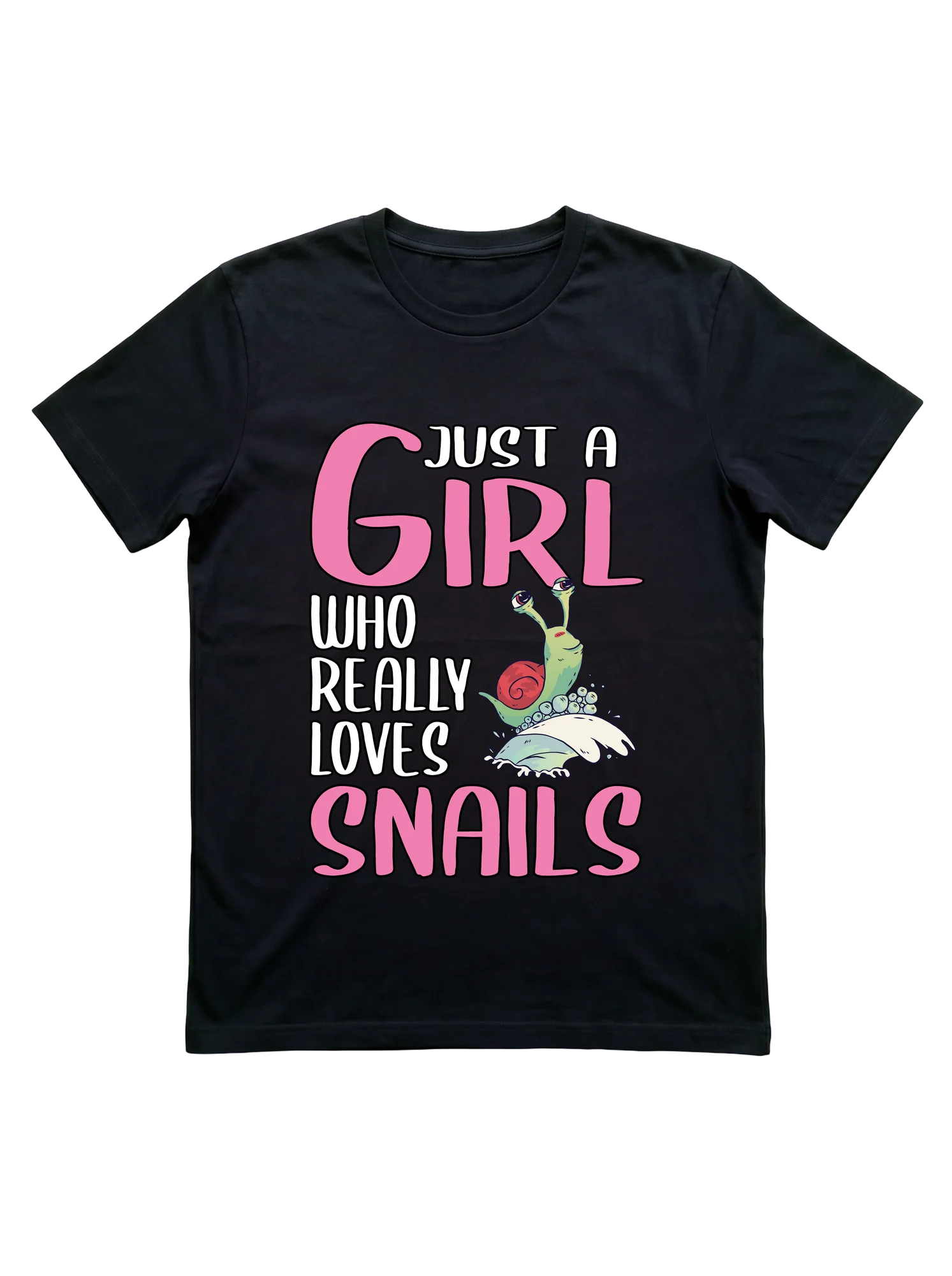 Just a Girl Who Really Loves Snails Shirt