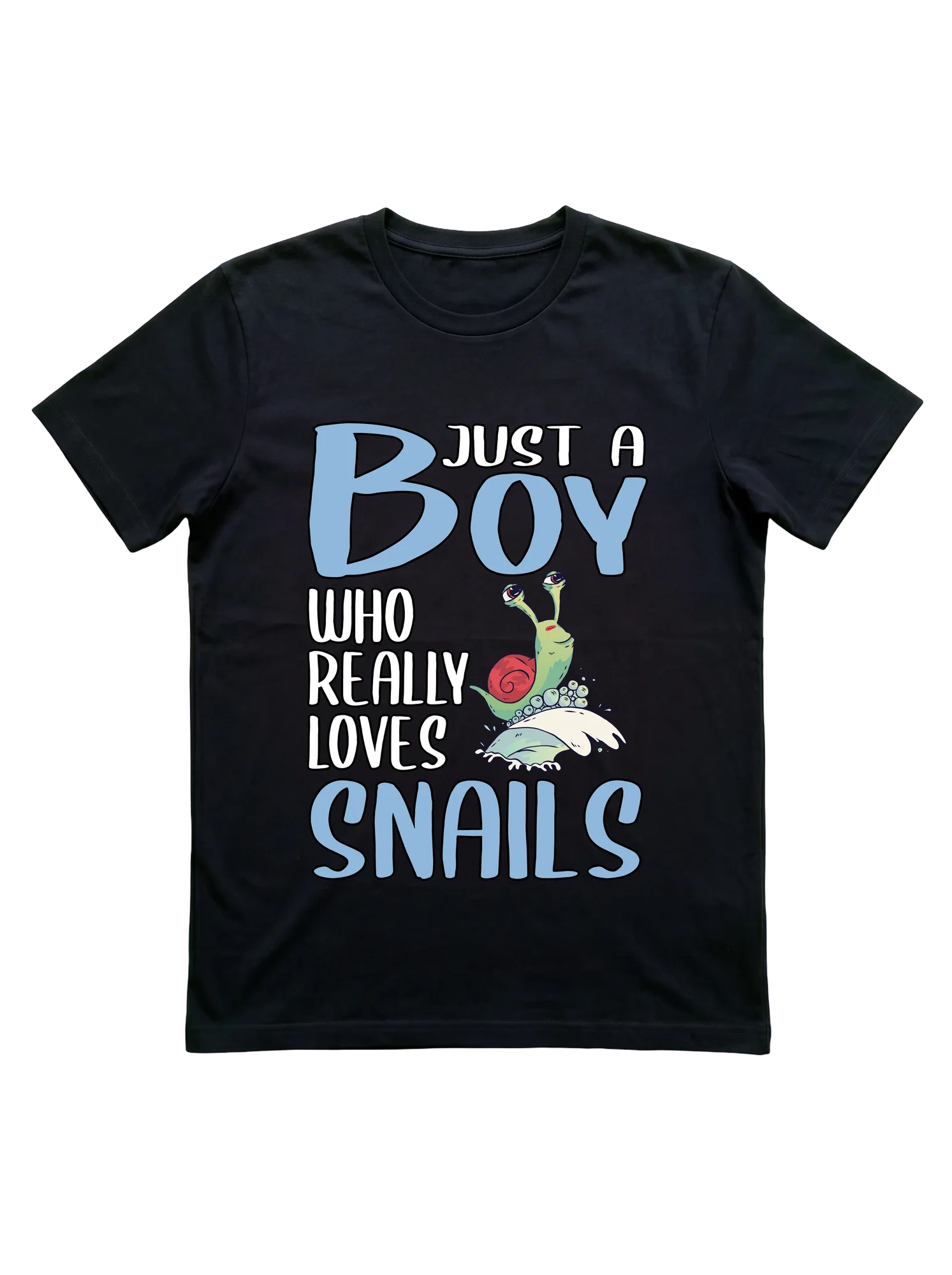 Just a Boy Who Really Loves Snails T-Shirt