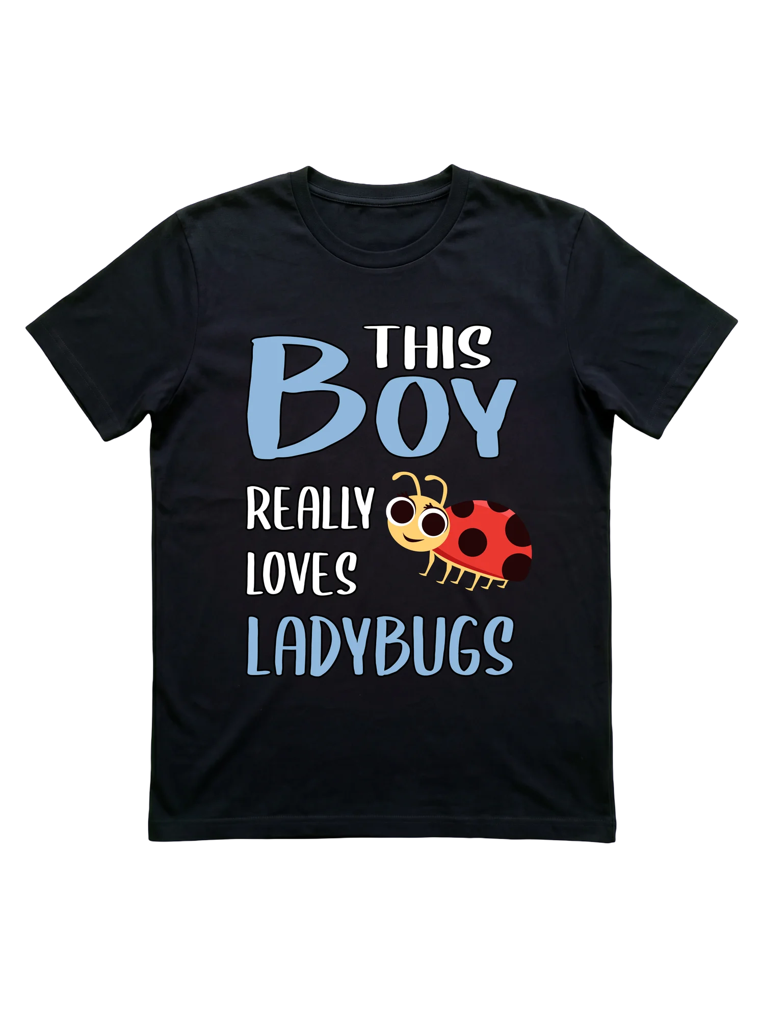 This Boy Really Loves Ladybugs: Kids Shirt for Insect Fans