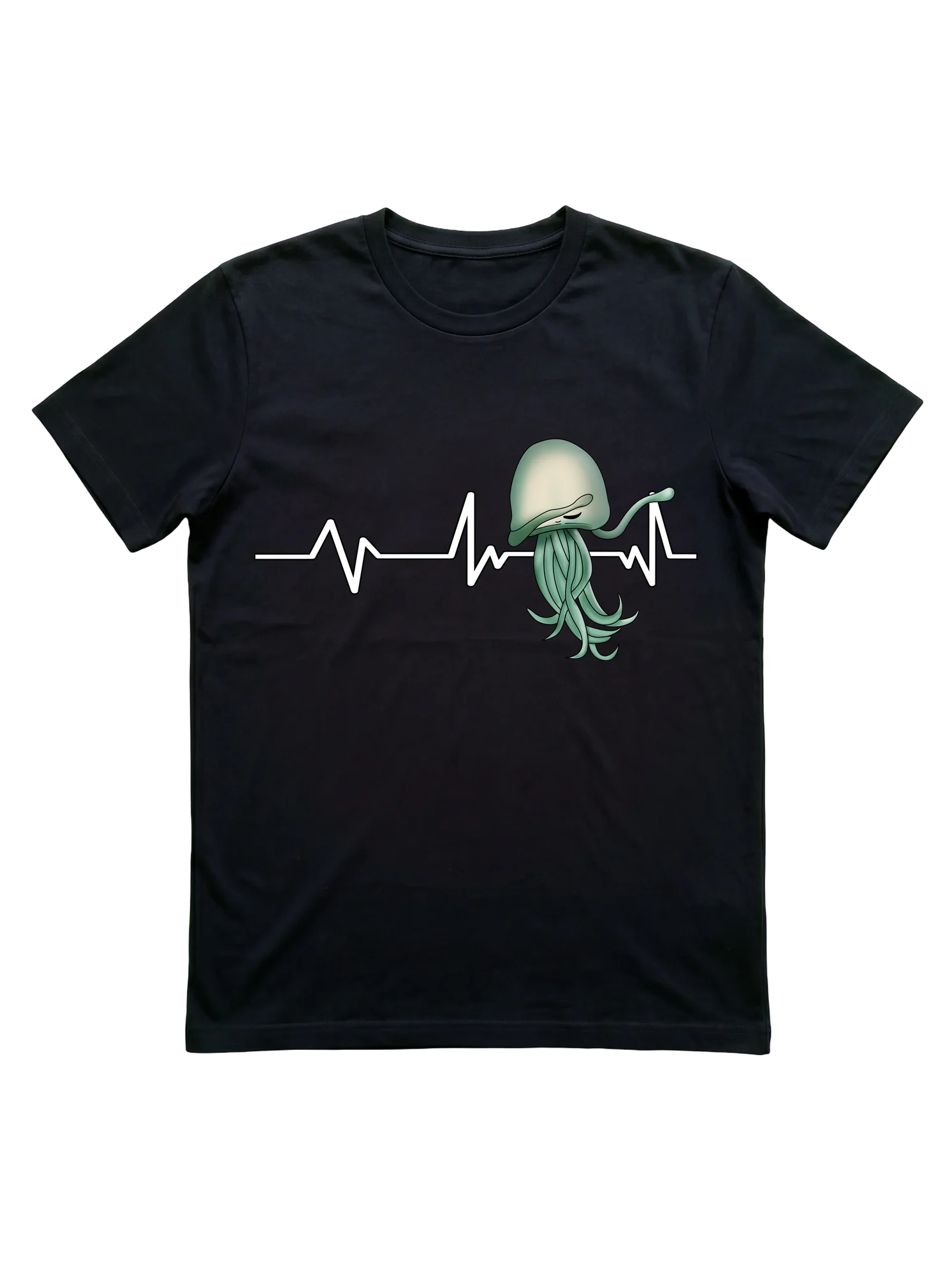 The heartbeat trace meets the kawaii bell mid-dab