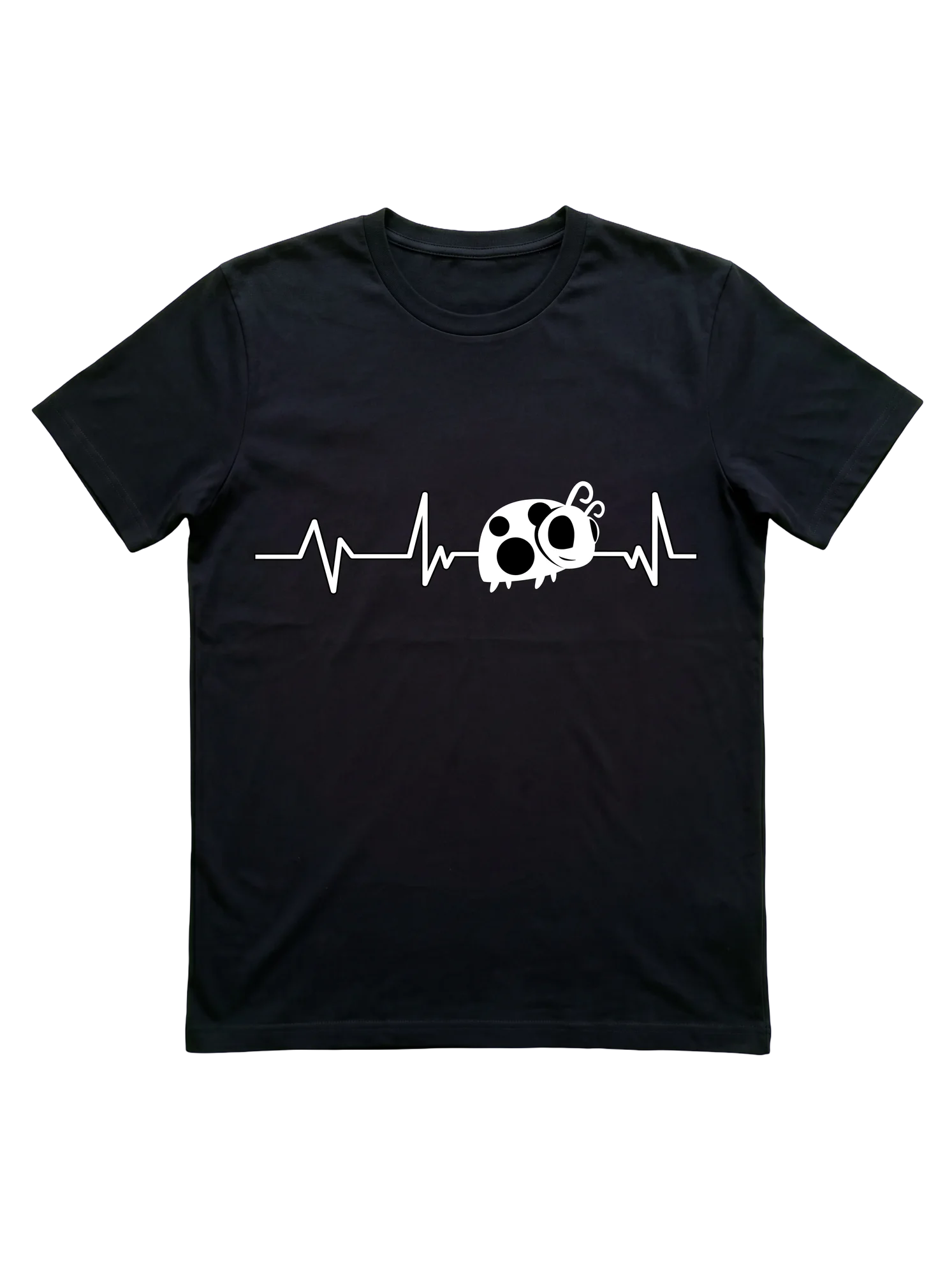 Cute Baby Ladybug Heartbeat Shirt for Nature Lovers