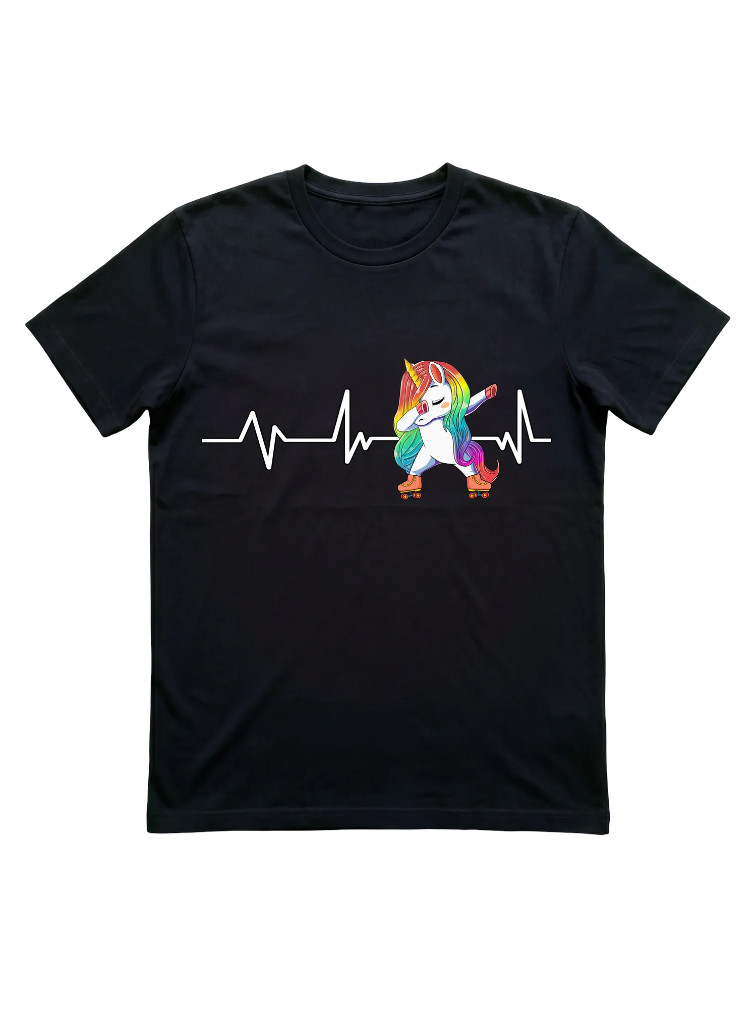 Whether You Roll for Zoomies or Roller Disco Nights, This Unicorn T-Shirt Lands