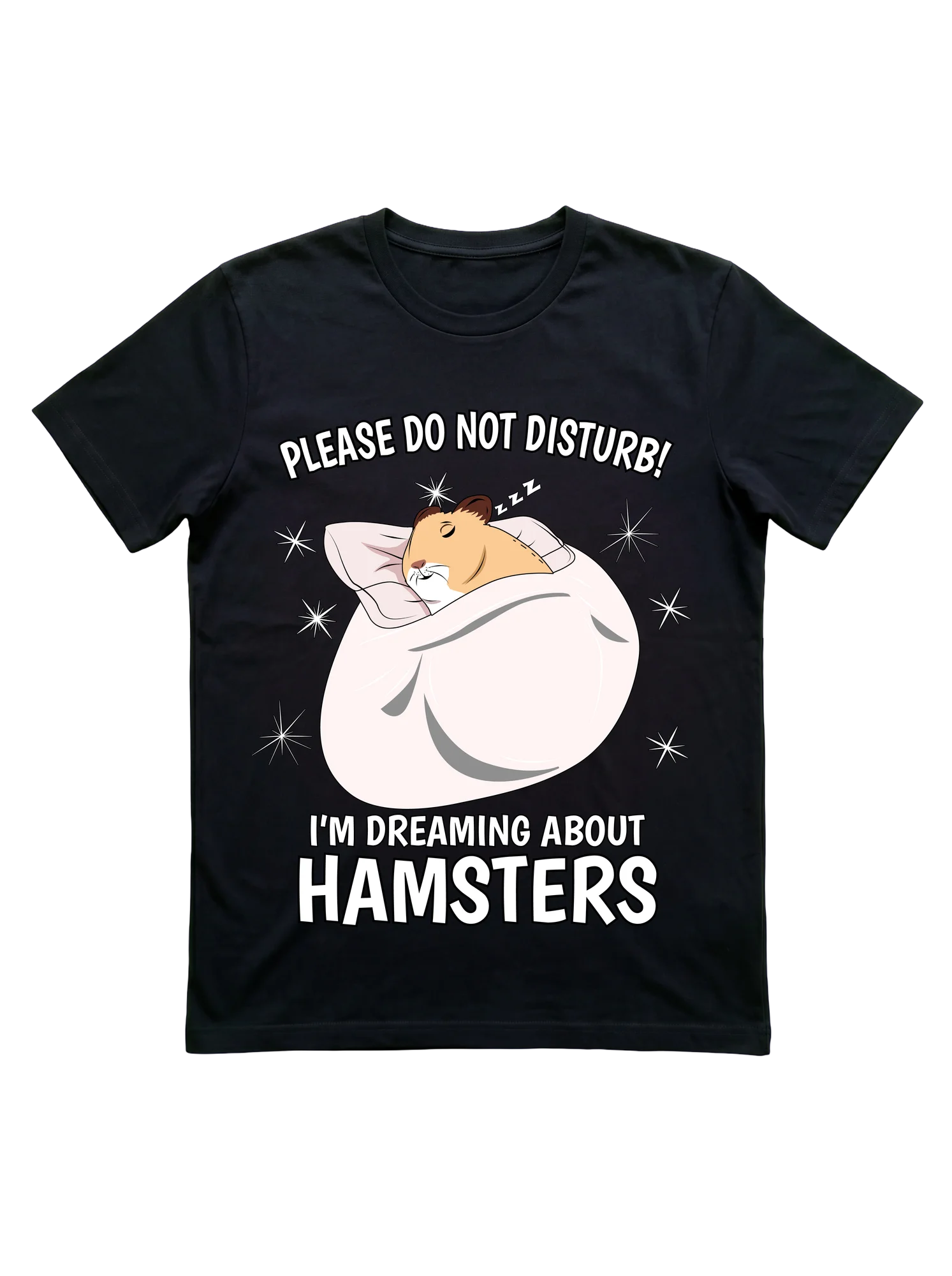 Do Not Disturb Hamster Sleeping Shirt for Pet Lovers