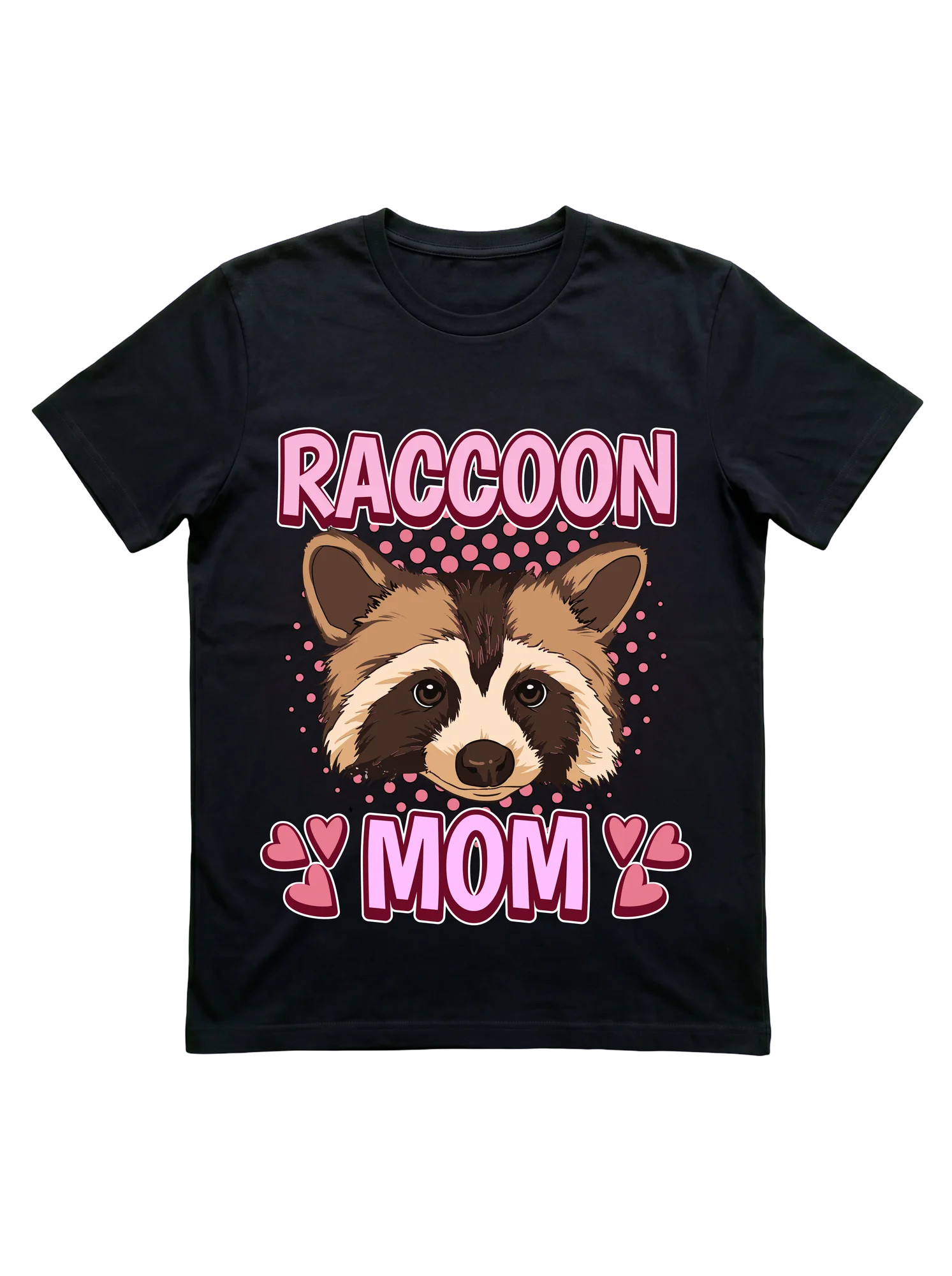 Raccoon Mom T-Shirt for Wildlife Lovers and Gifts