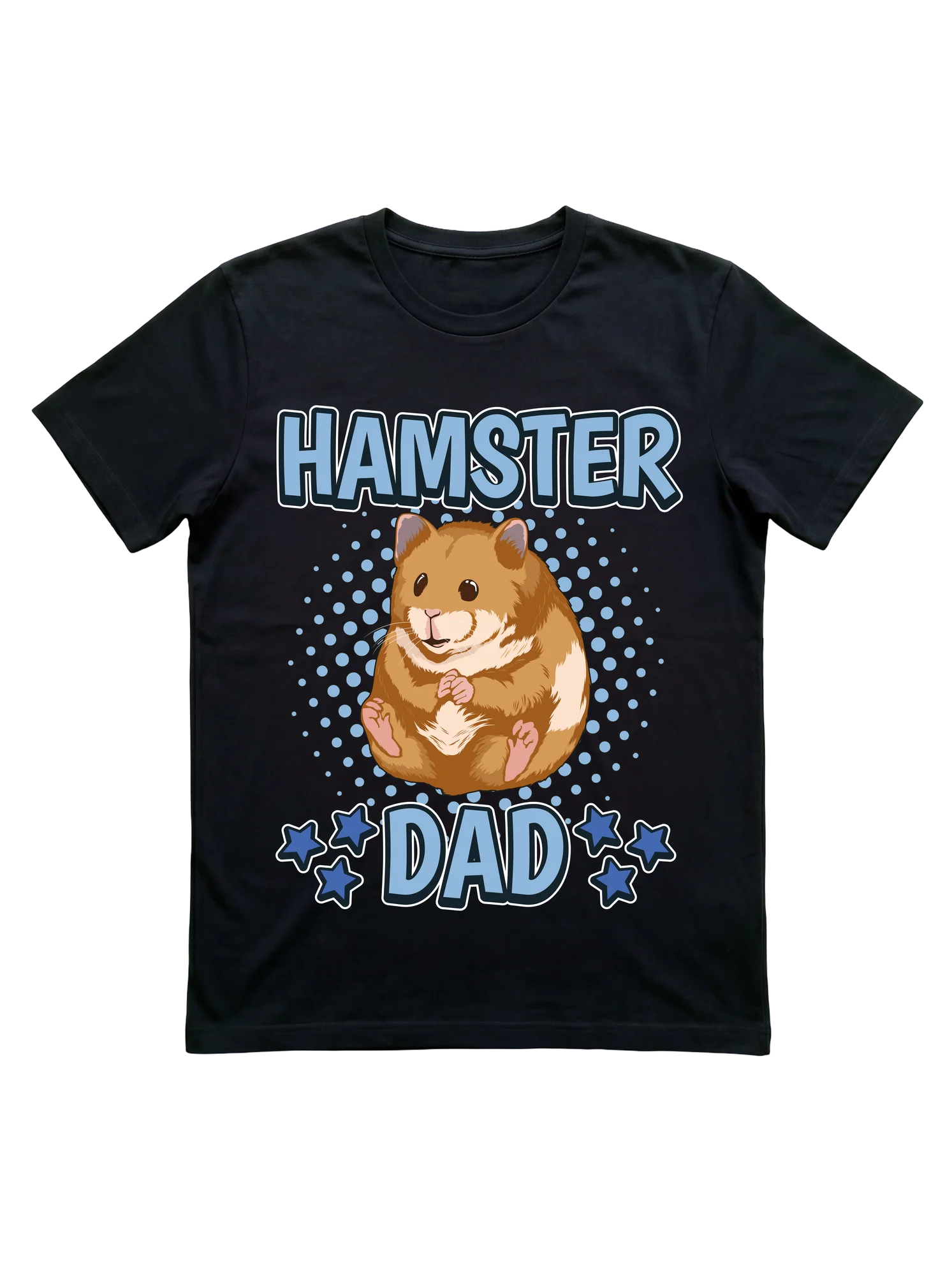 Show your hamster dad pride with a photorealistic Syrian center stage