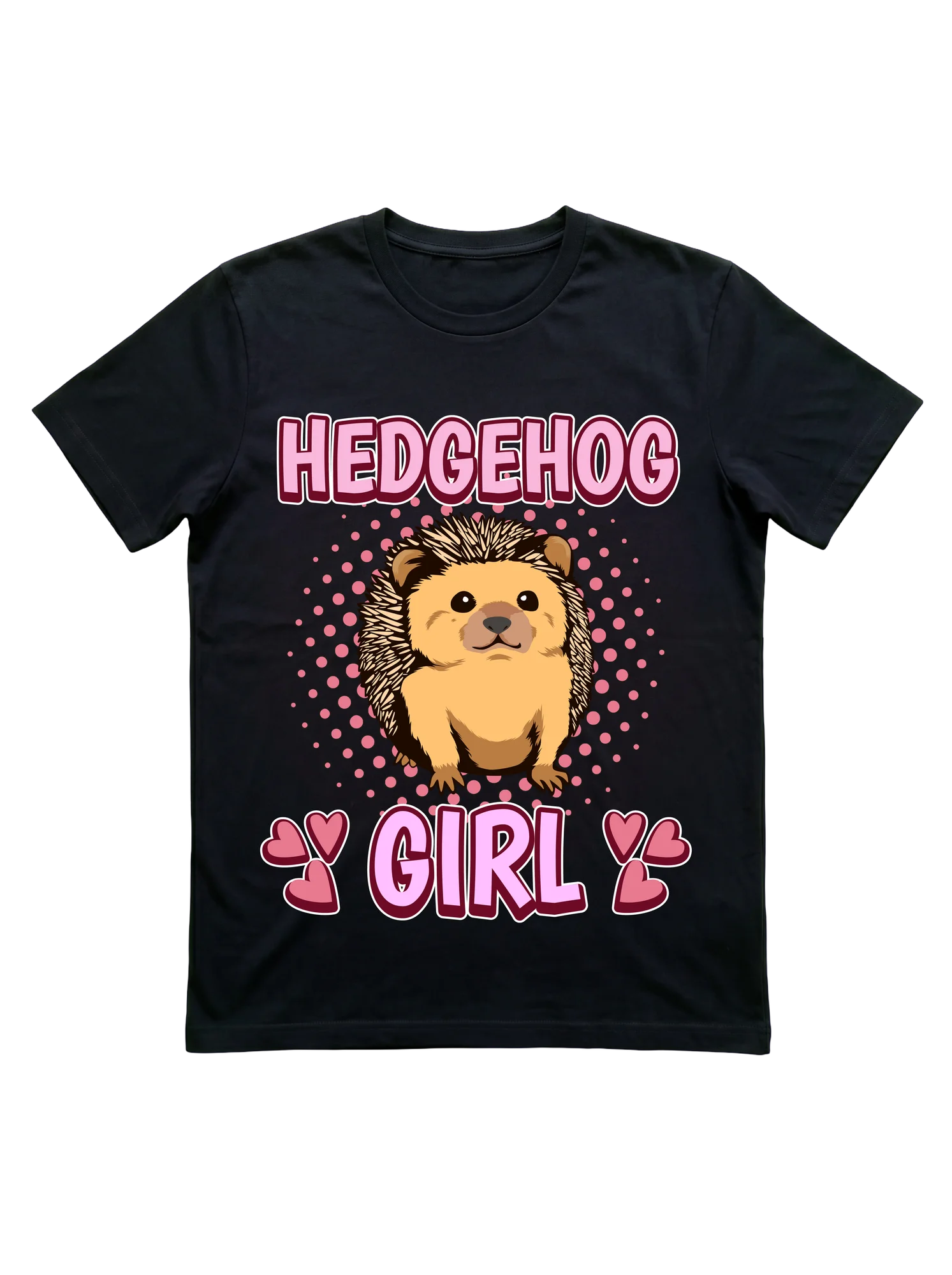 Hedgehog Girl Shirt for Kids, Teens, and Pet Lovers