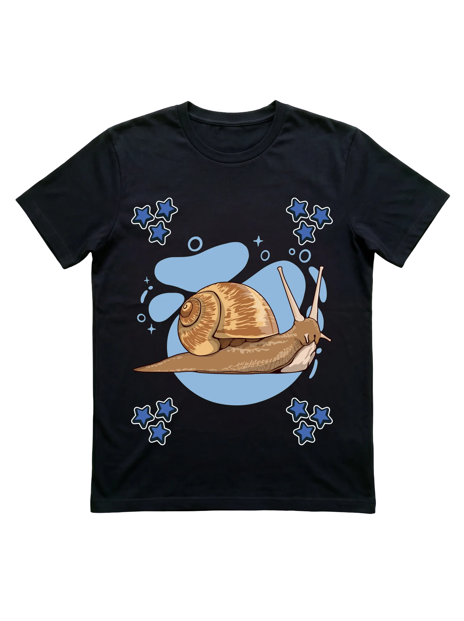 Cute Snail Illustration Shirt for Kids and Pet Lovers