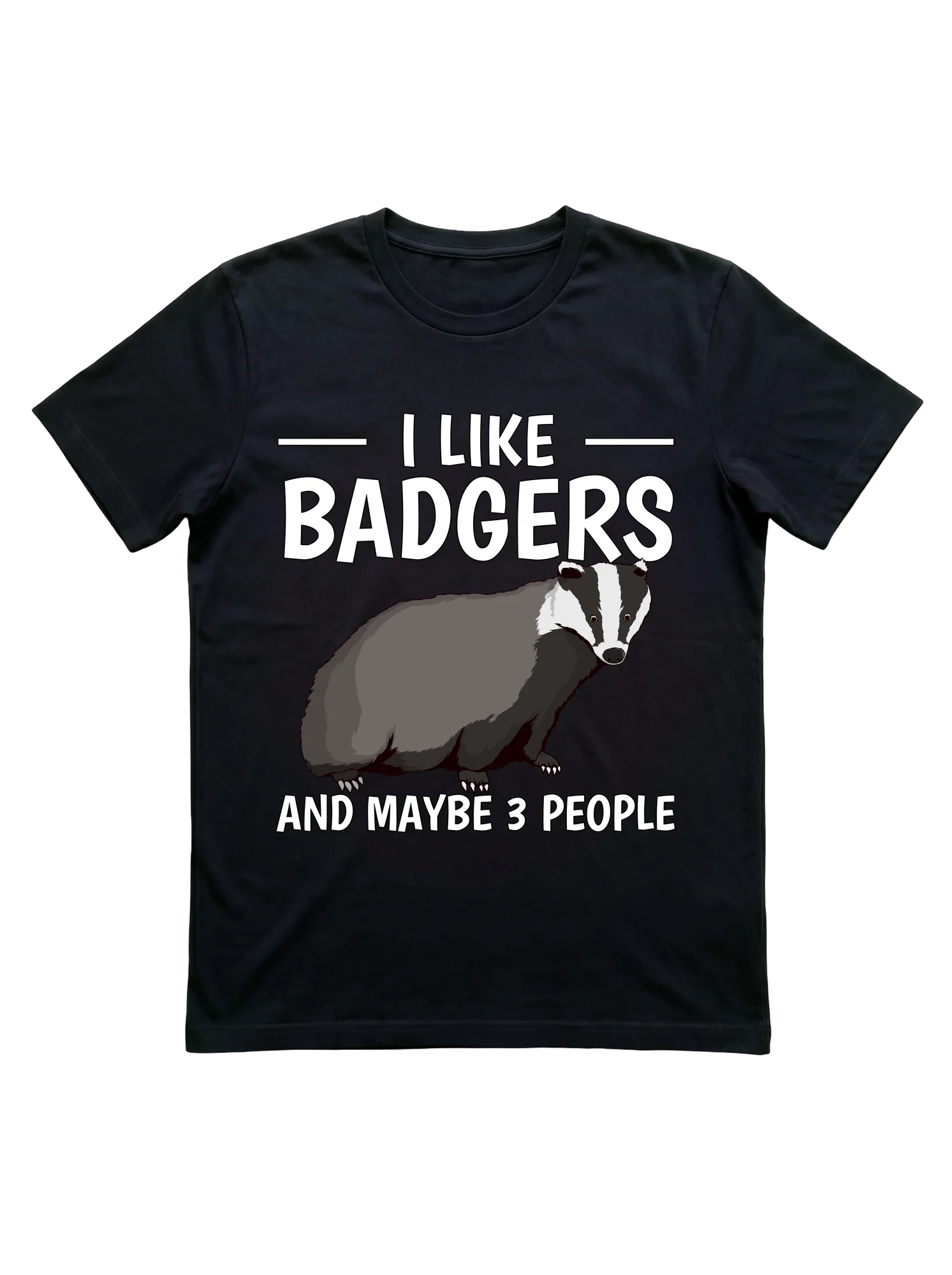 Whether You're Sett-Quiet or Forest-Loud, This Badger T-Shirt Names Your Inner Circle