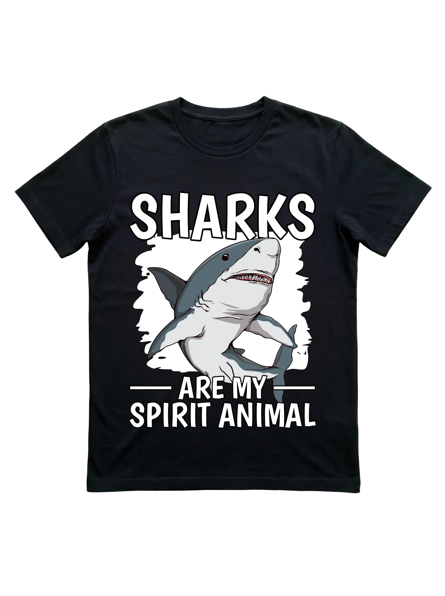 Sharks Are My Spirit Animal T-Shirt for Ocean Fans