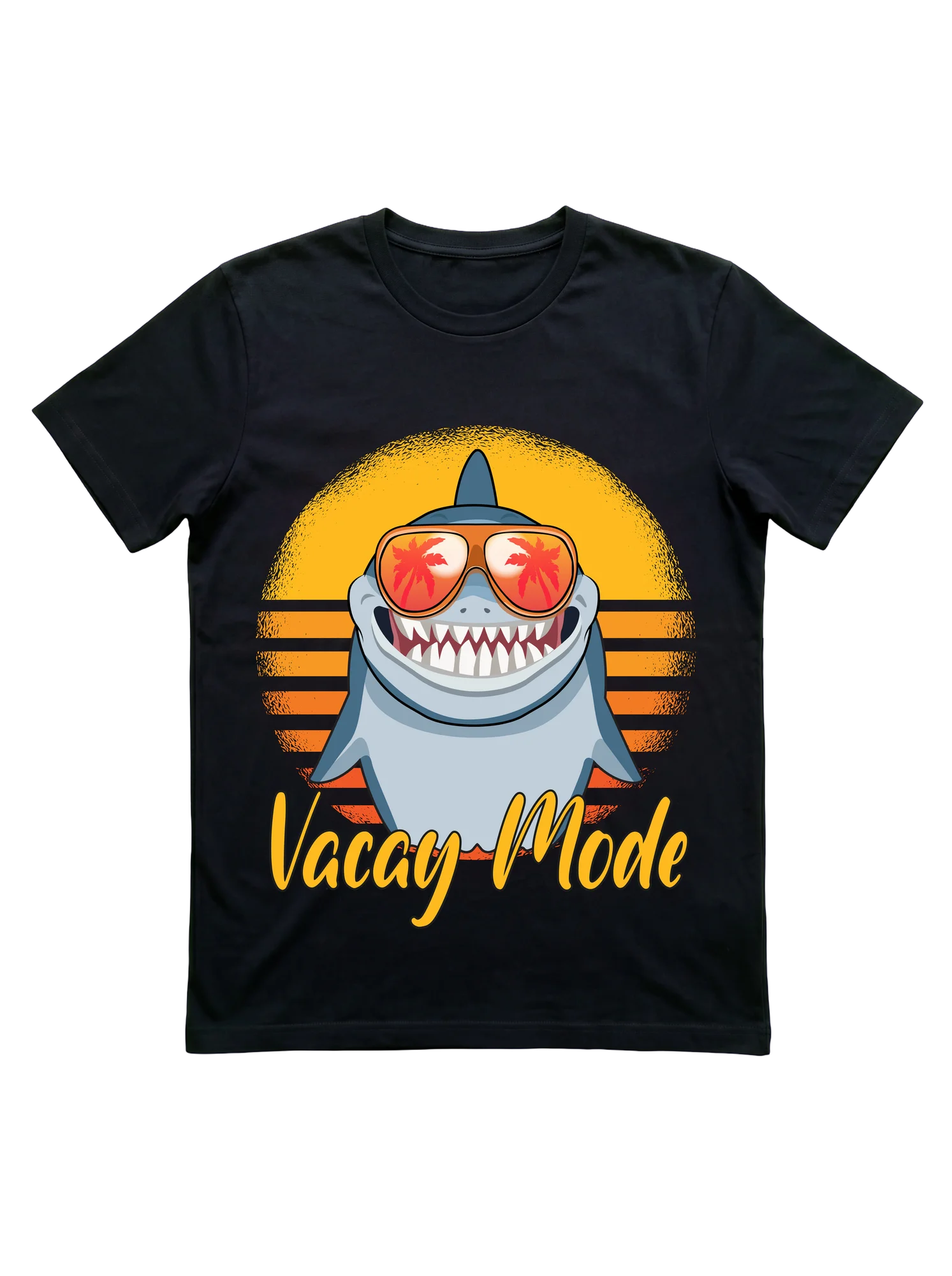There's no vacation shark t-shirt like a grinning great white in oversized aviators