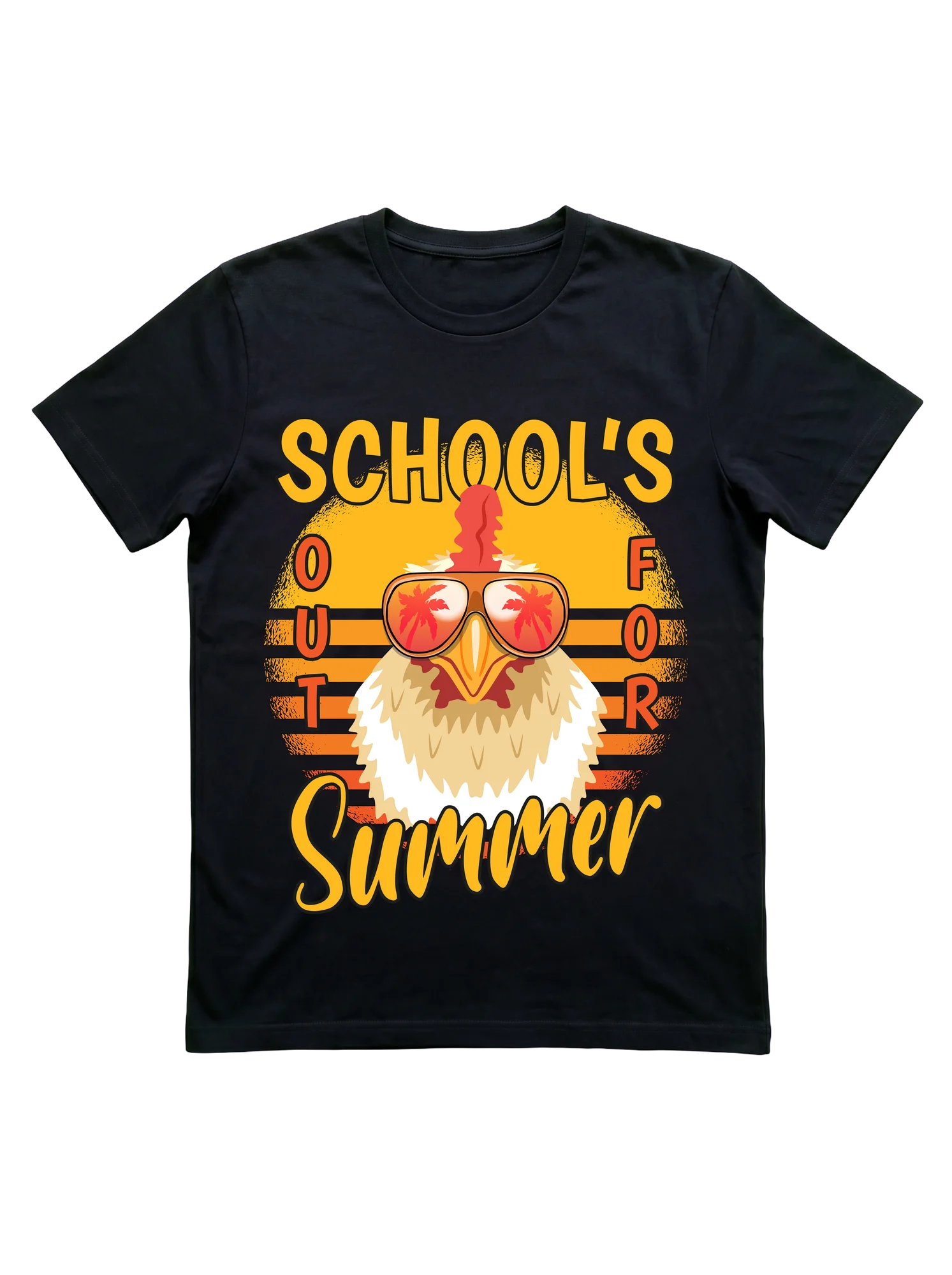 School's Out for Summer Chicken T-Shirt