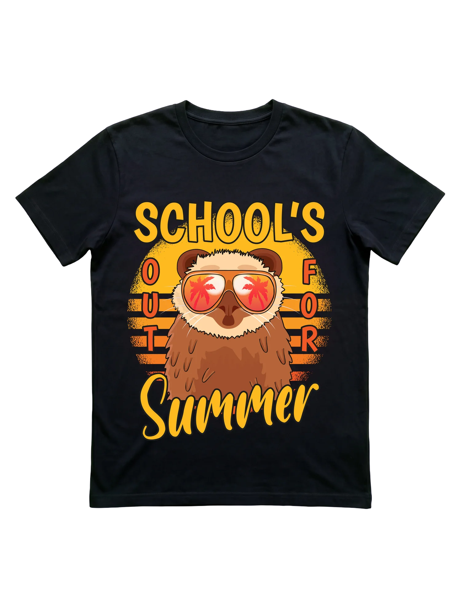 School's Out for Summer Otter Shirt for Kids