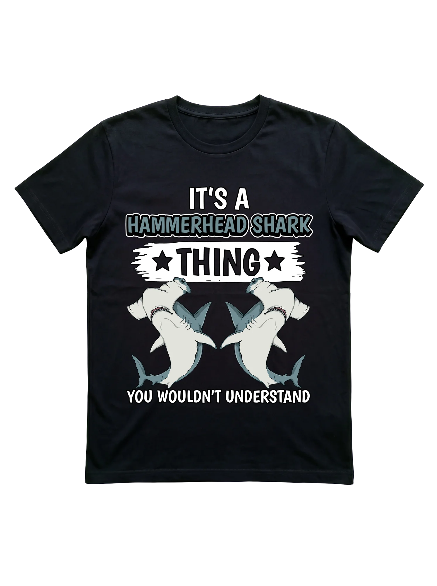 There's no insider deadpan like the hammerhead-thing t-shirt