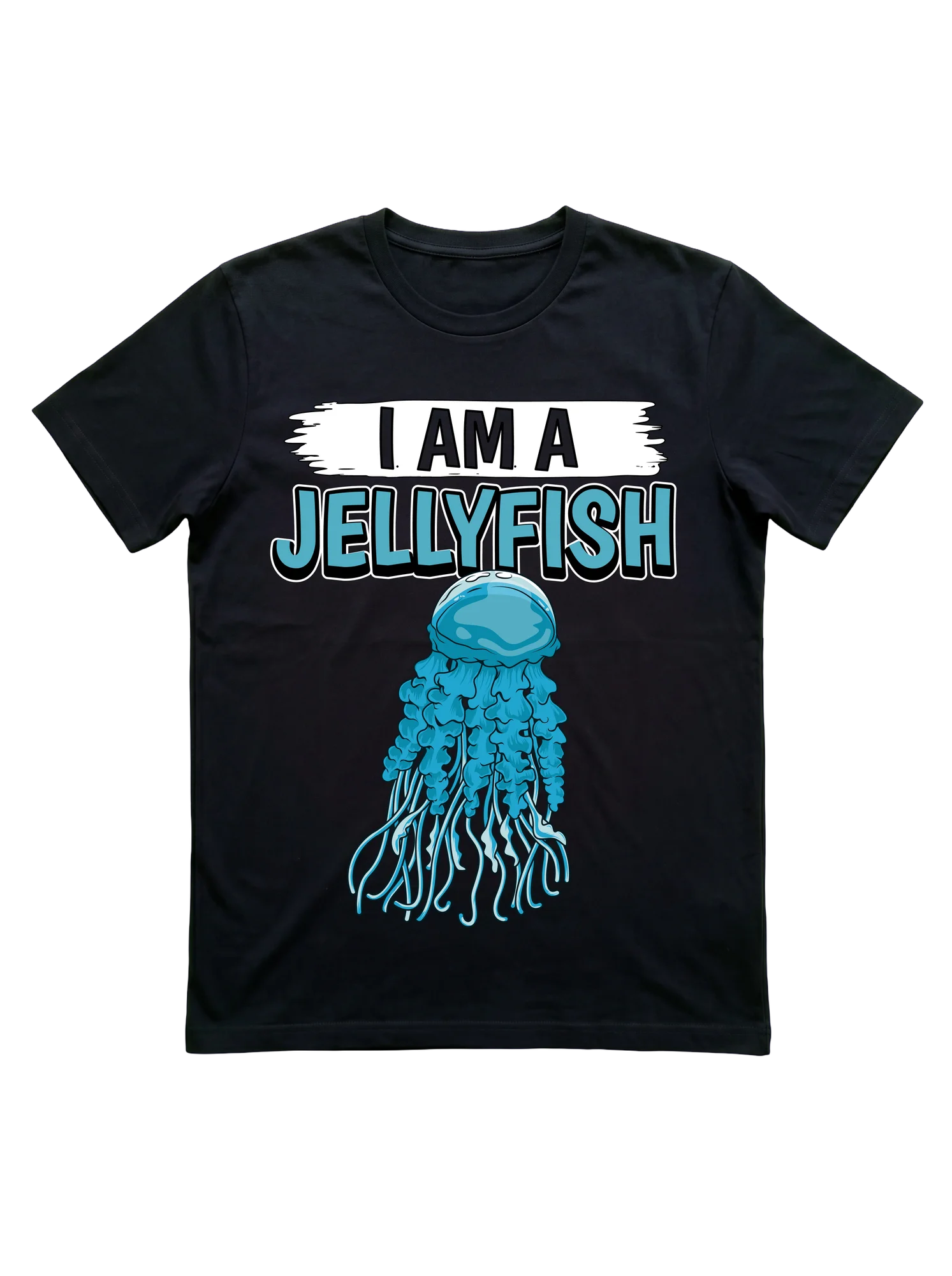 Why explain when the t-shirt already says I am a jellyfish?