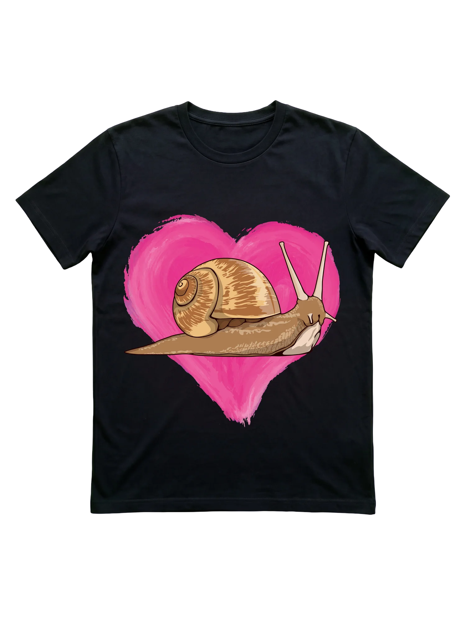 Snail Heart T-Shirt for Lovers and Gift Givers
