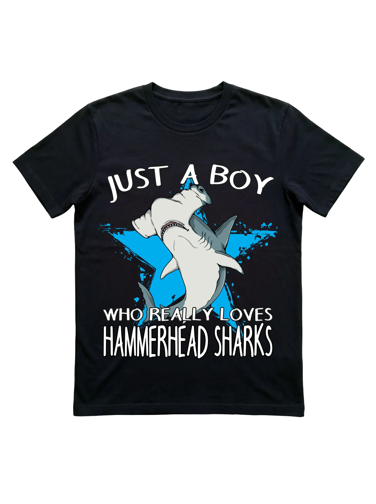 Just a Boy Who Really Loves Hammerhead Sharks T-Shirt